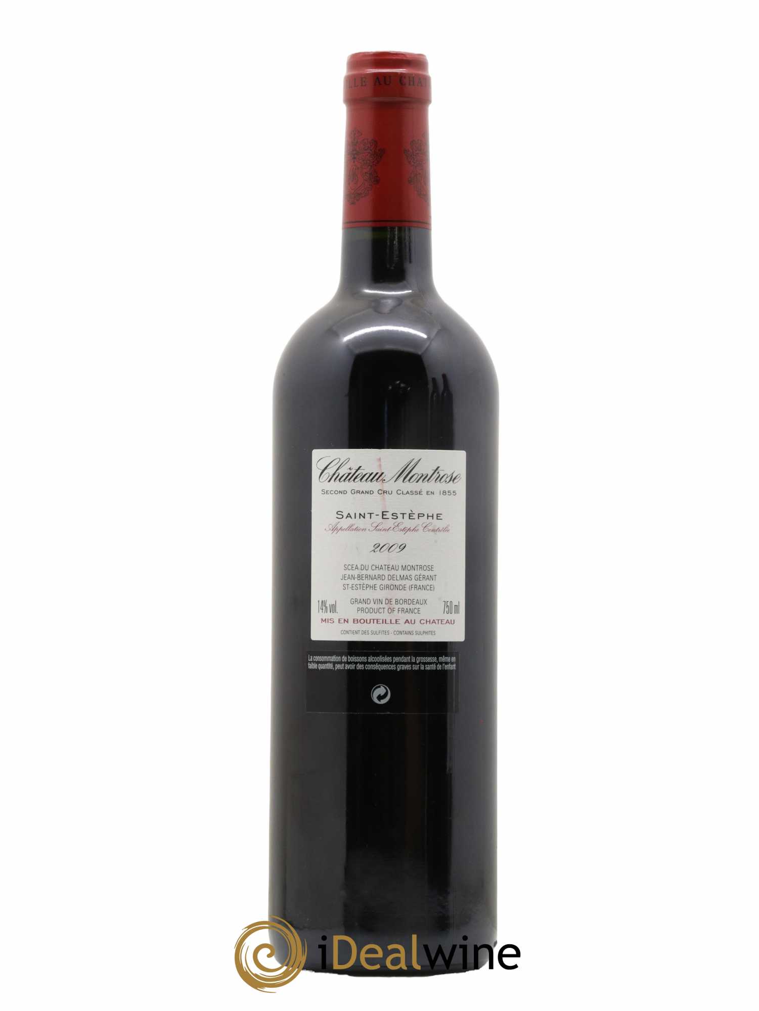 Château Montrose 2ème Grand Cru Classé 2009 - Lot de 1 bouteille - 1