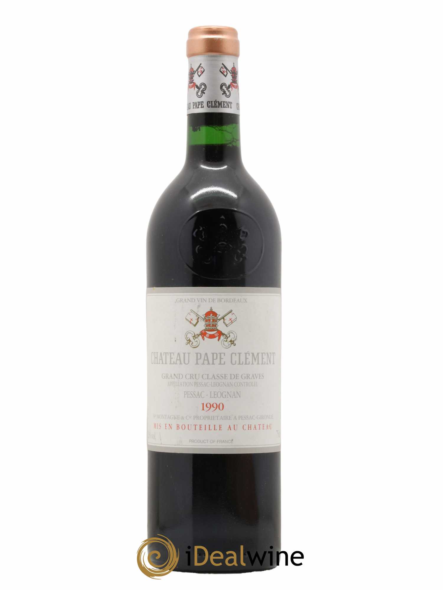 Château Pape Clément Cru Classé de Graves 1990 - Lot de 1 bouteille - 0