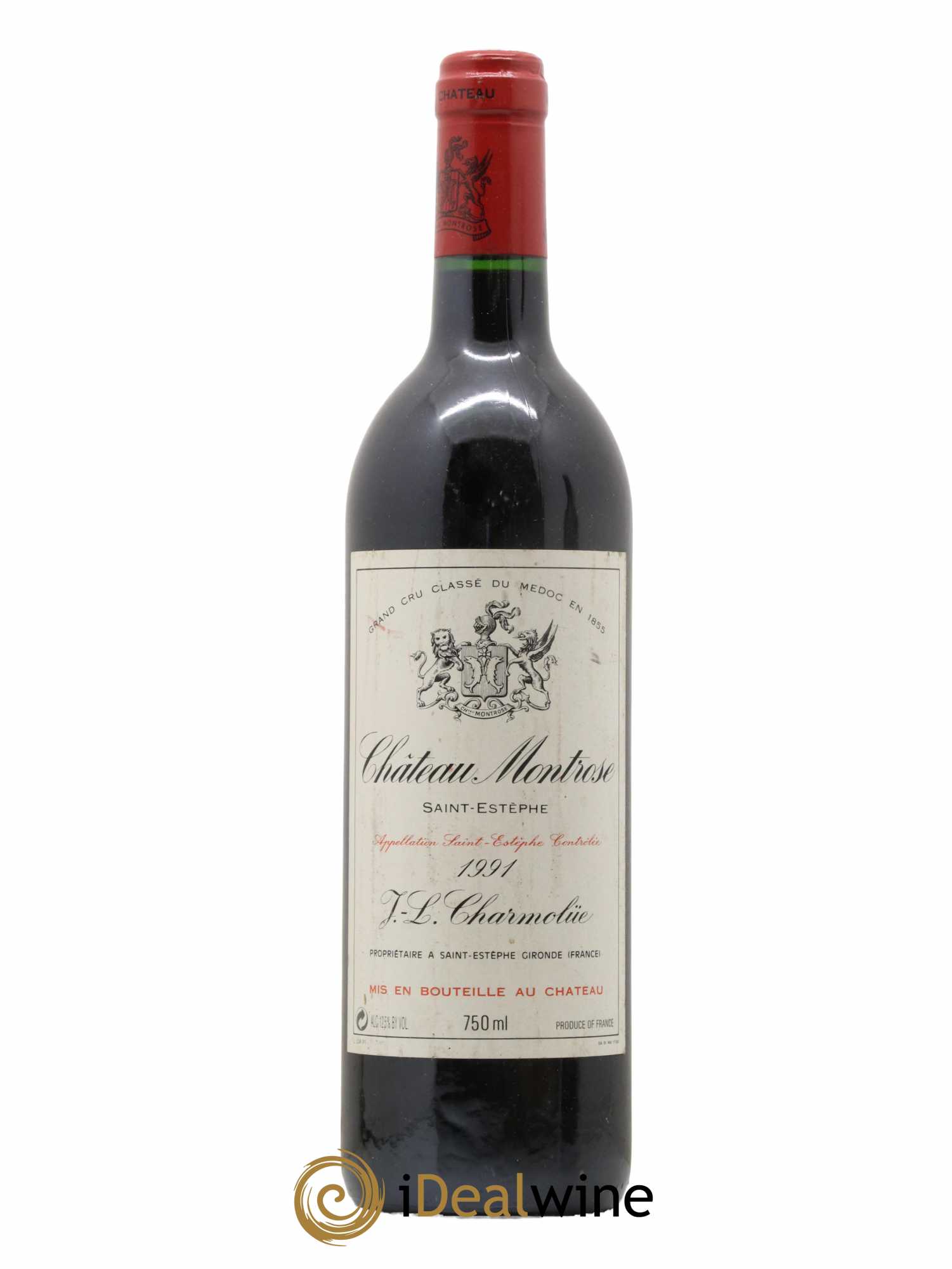 Château Montrose 2ème Grand Cru Classé 1991 - Lot de 1 bouteille - 0