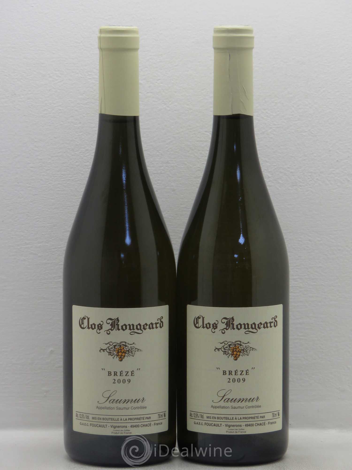Saumur Brézé Clos Rougeard 2009 - Lot de 2 bouteilles - 0