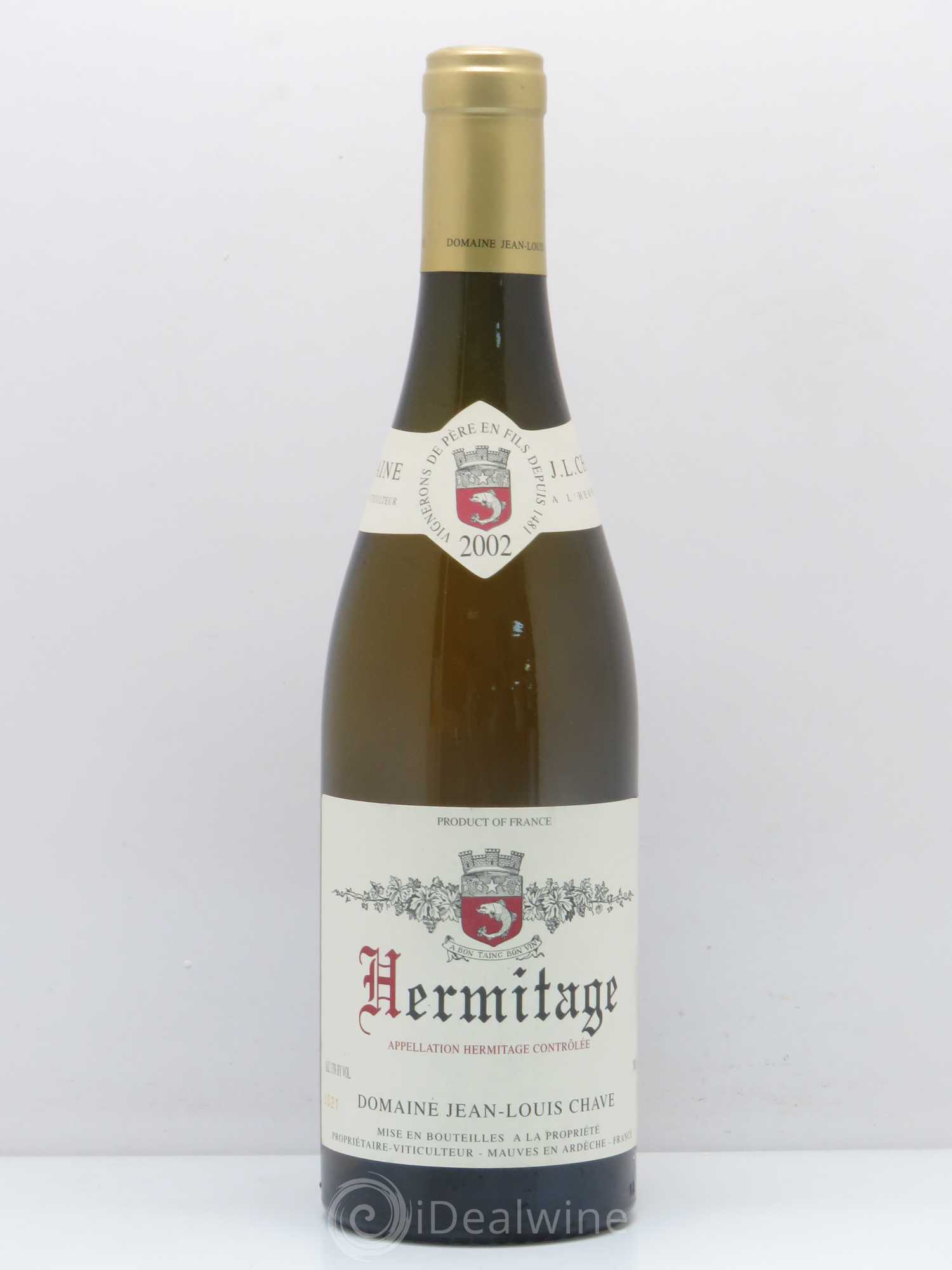Hermitage Jean-Louis Chave 2002 - Lot de 1 bouteille - 0