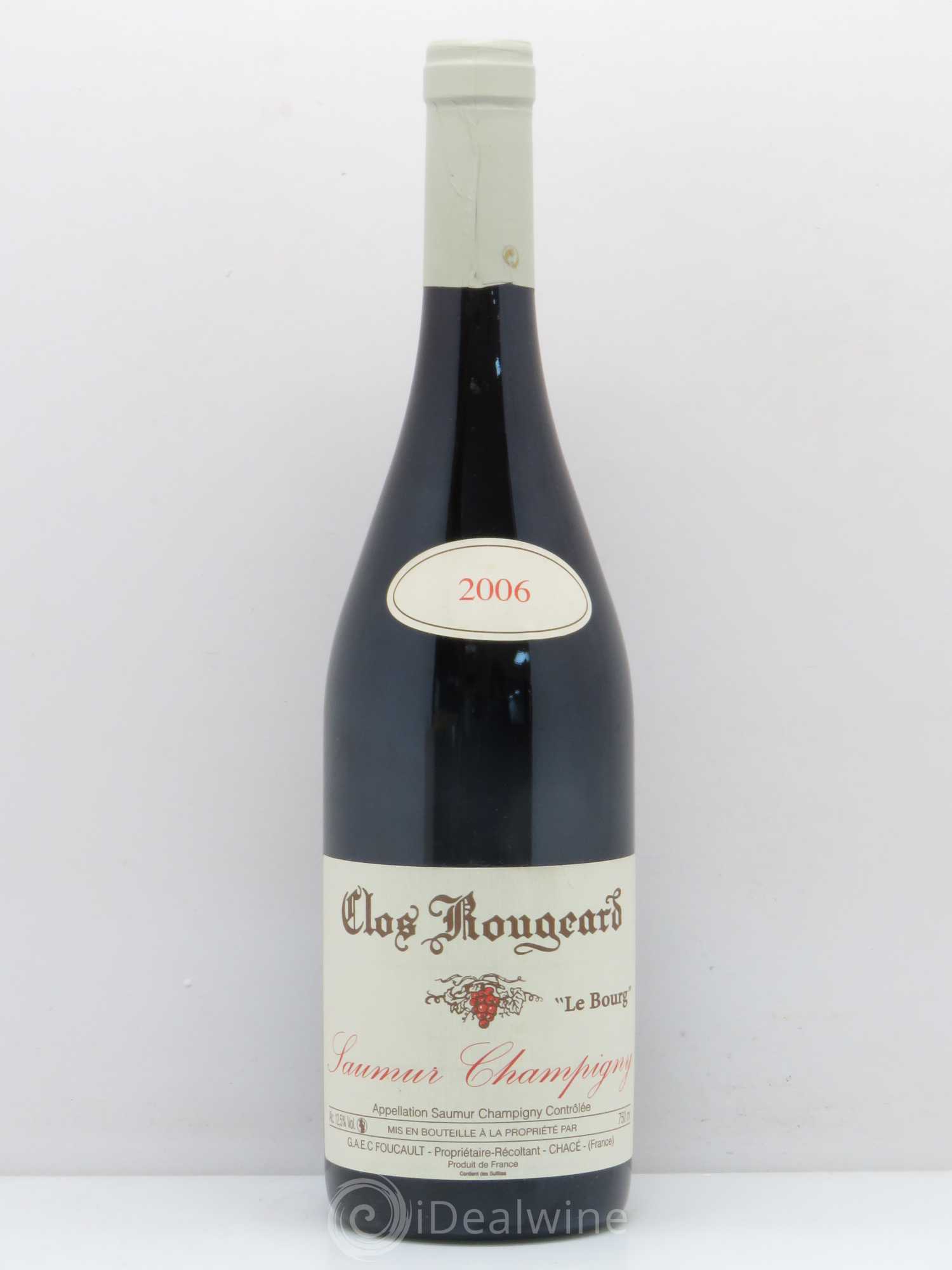 Saumur-Champigny Le Bourg Clos Rougeard 2006 - Lot de 1 bouteille - 0