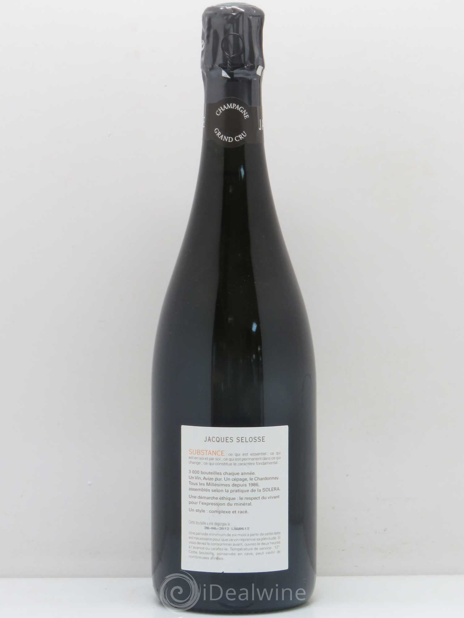 Substance Jacques Selosse - Lot de 1 bouteille - 1