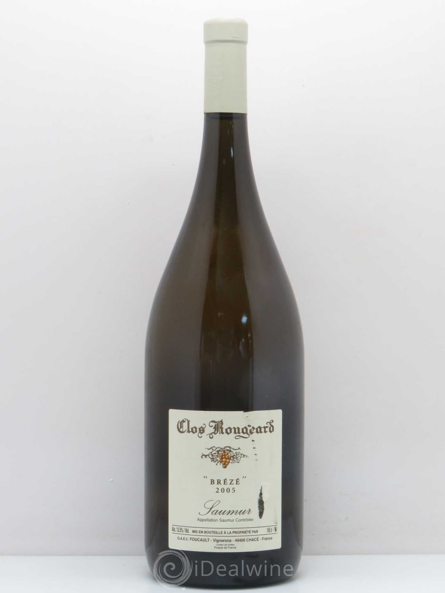 Saumur Brézé Clos Rougeard 2005 - Posten von 1 Magnum - 0