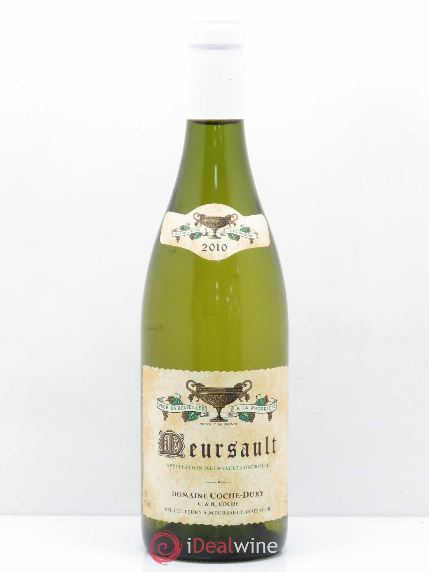 Meursault Coche Dury (Domaine) 2010 - Lot de 1 bouteille - 0