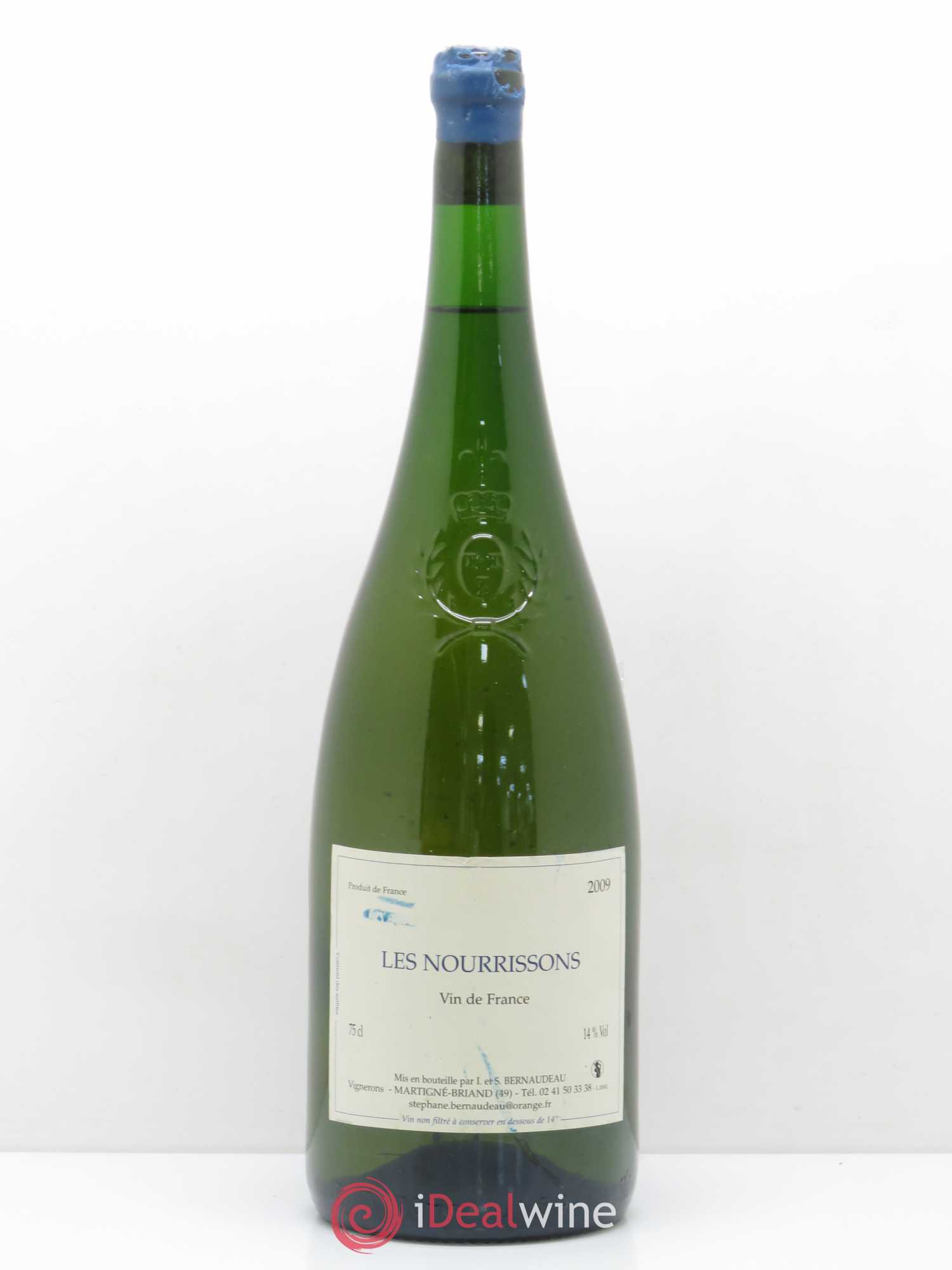 Vin de France Les Nourrissons Stéphane Bernaudeau 2009 - Lot de 1 magnum - 0
