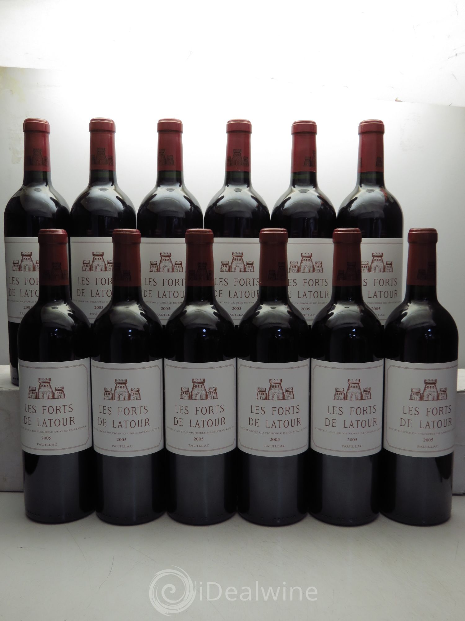 Les Forts de Latour Second Vin 2005 - Lot de 12 bouteilles - 0