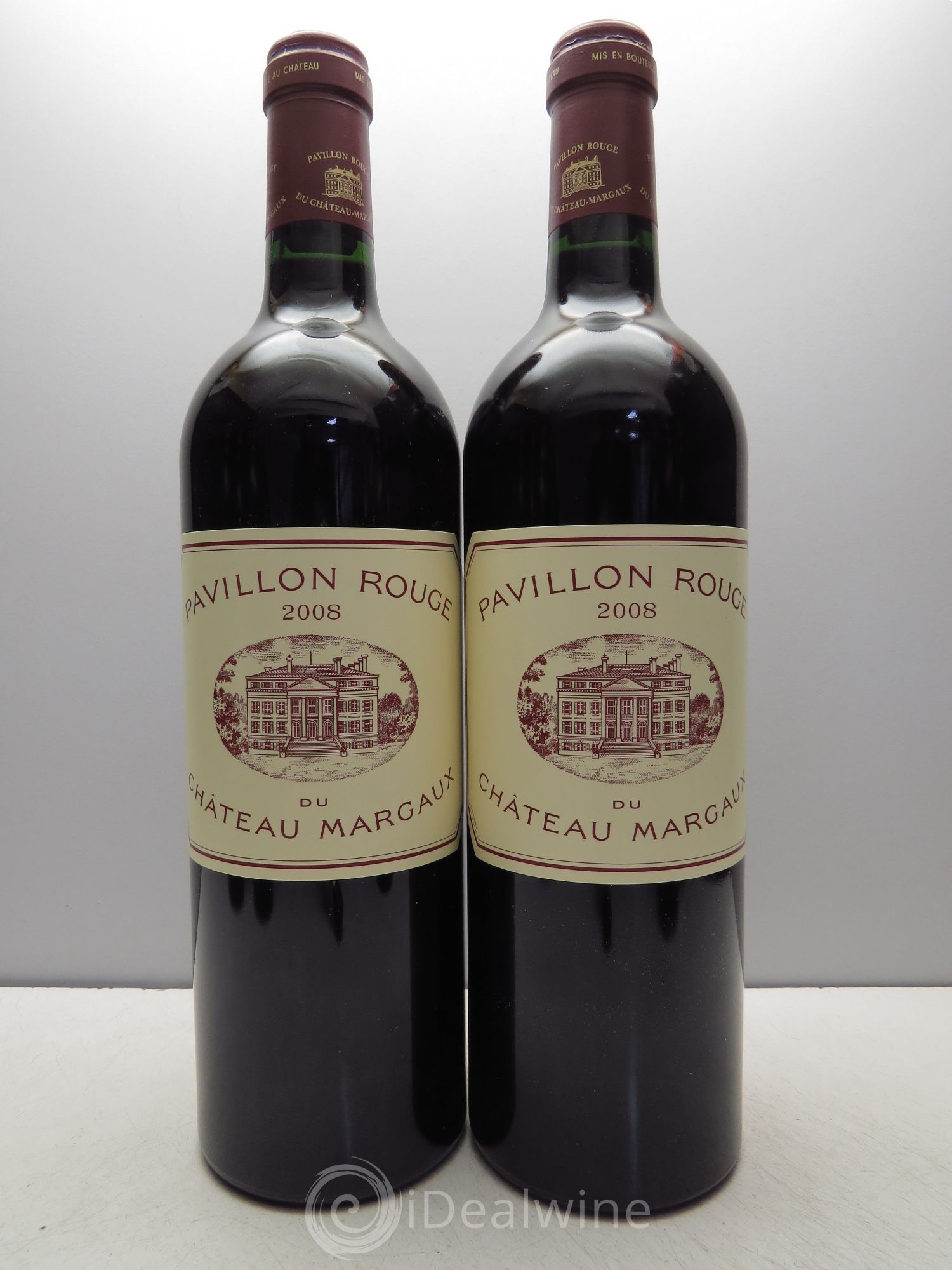 Pavillon Rouge du Château Margaux Second Vin 2008 - Lot de 12 bouteilles - 1