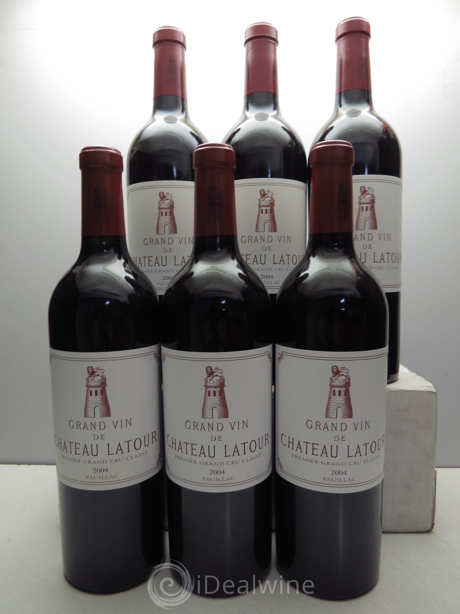 Château Latour 1er Grand Cru Classé 2004 - Lot de 6 bouteilles - 0