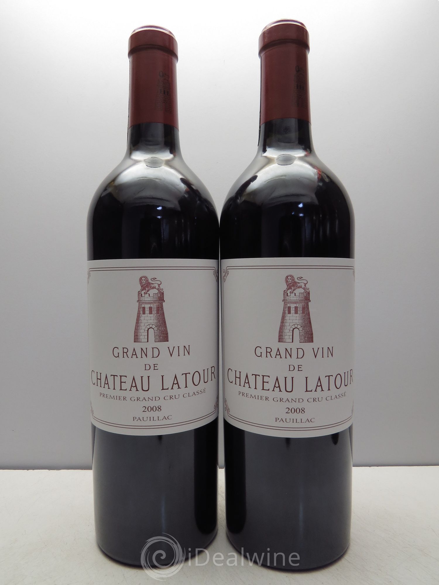 Château Latour 1er Grand Cru Classé 2008 - Lot de 6 bouteilles - 1