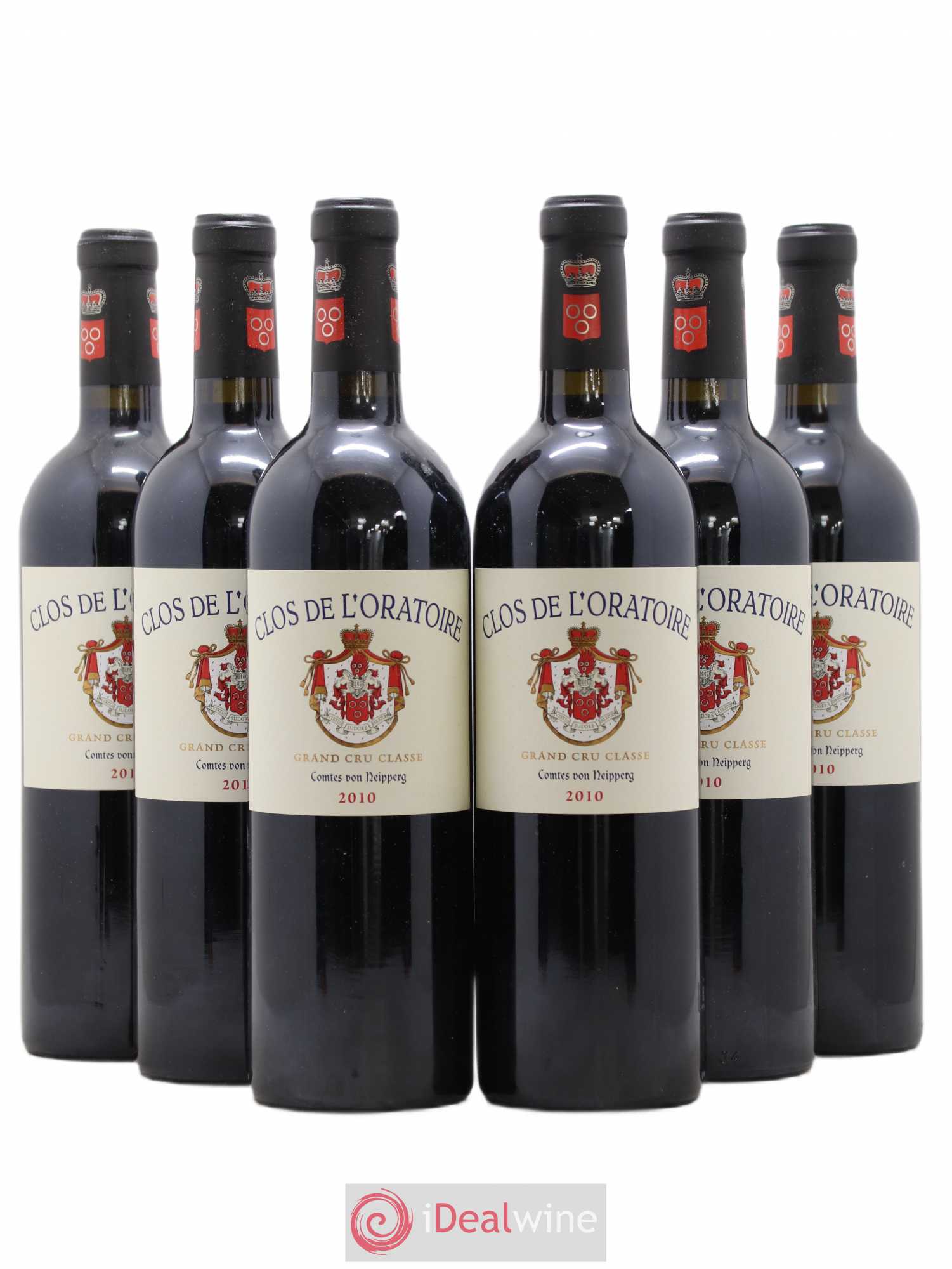 Clos de l'Oratoire Grand Cru Classé 2010 - Lot de 6 bouteilles - 0