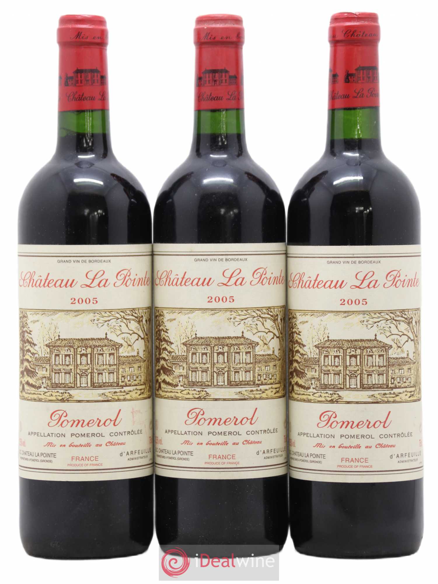 Château la Pointe 2005 - Lot de 3 bouteilles - 0