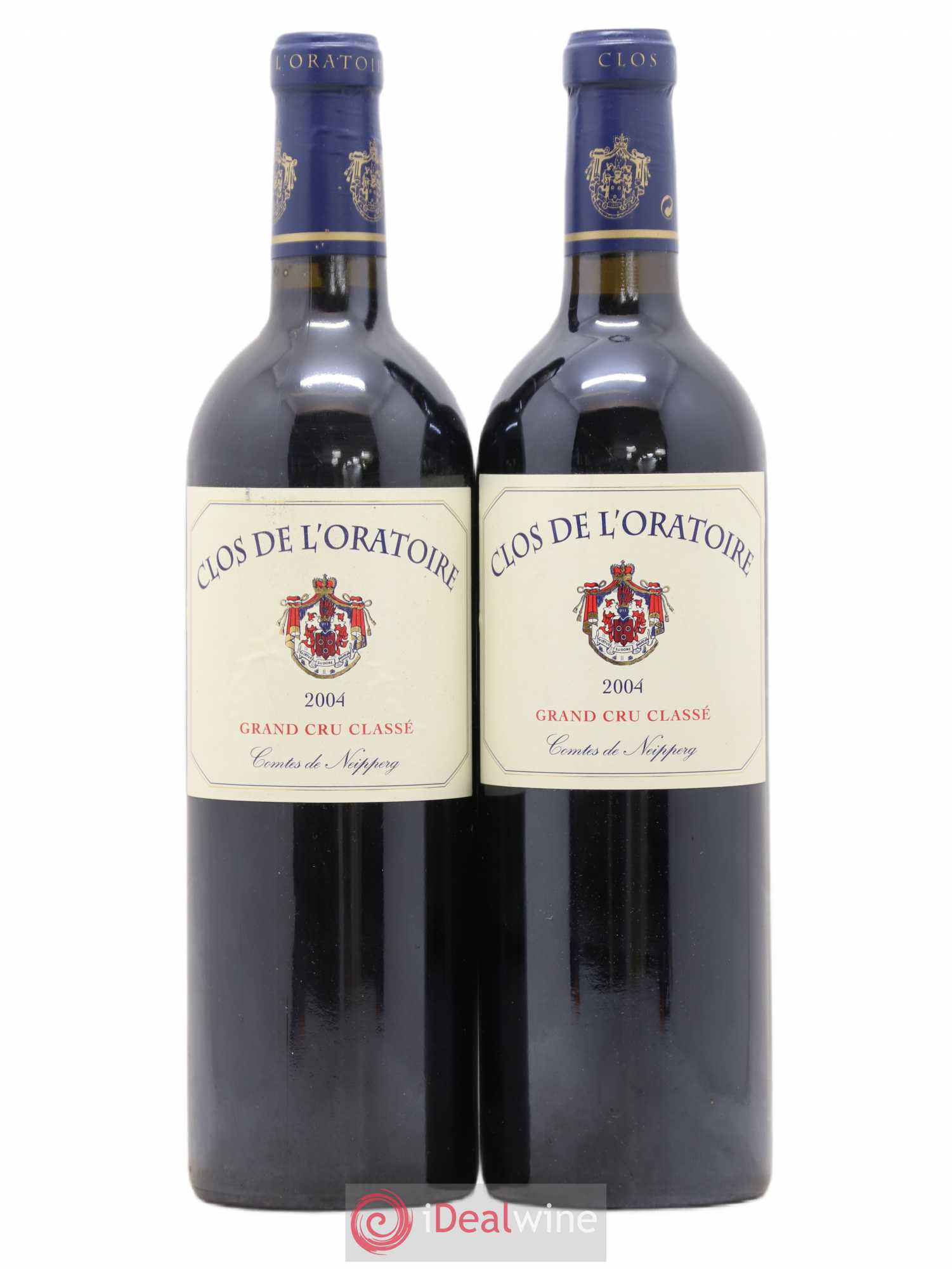 Clos de l'Oratoire Grand Cru Classé 2004 - Lot de 2 bouteilles - 0