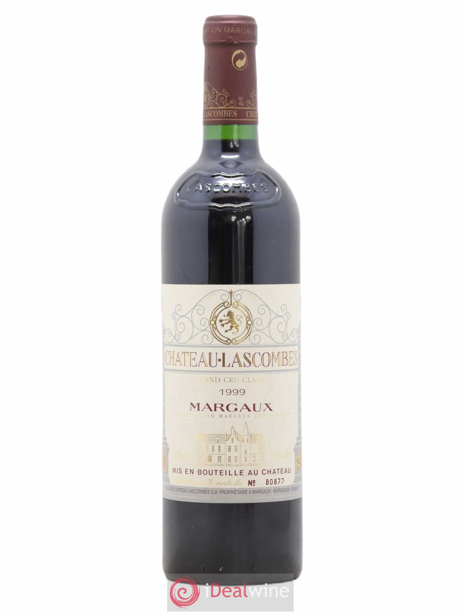 Château Lascombes 2ème Grand Cru Classé 1999 - Lot de 1 bouteille - 0