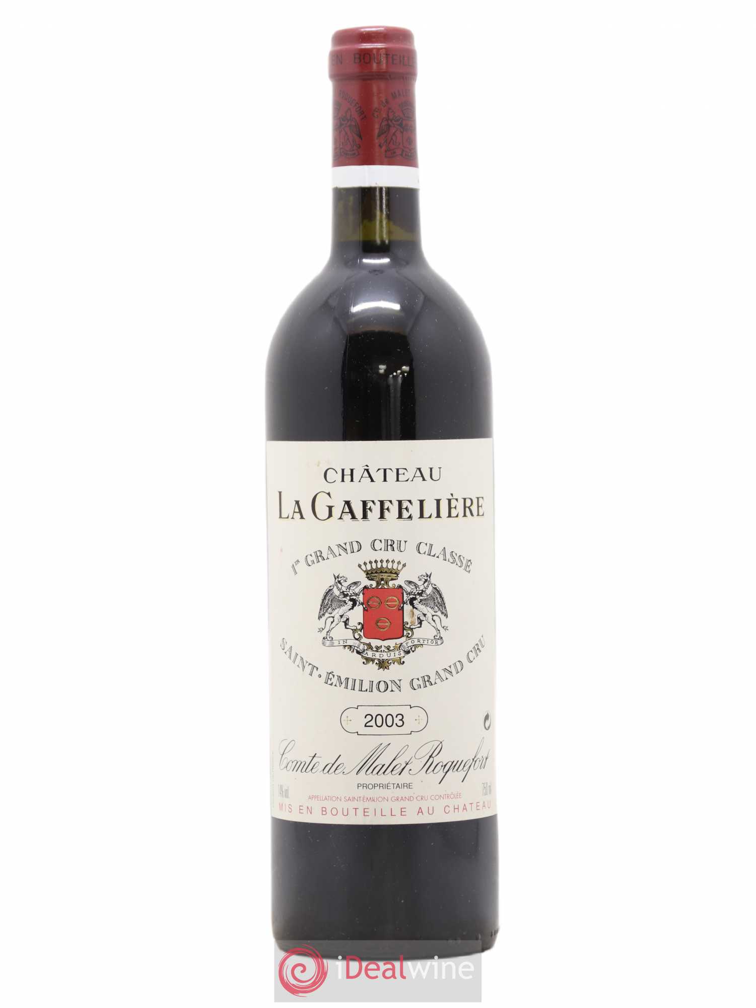 Château la Gaffelière 1er Grand Cru Classé B 2003 - Lot de 1 bouteille - 0