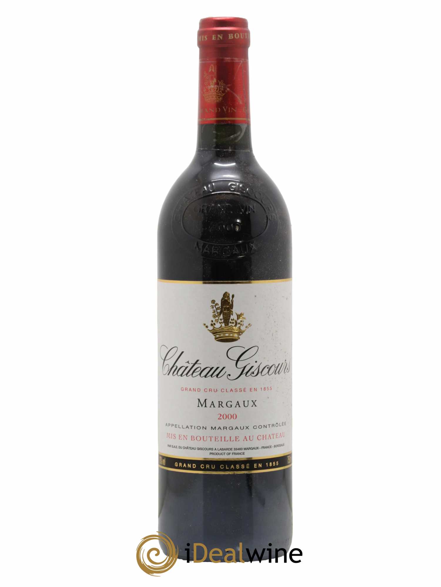 Château Giscours 3ème Grand Cru Classé 2000 - Lot de 1 bouteille - 0
