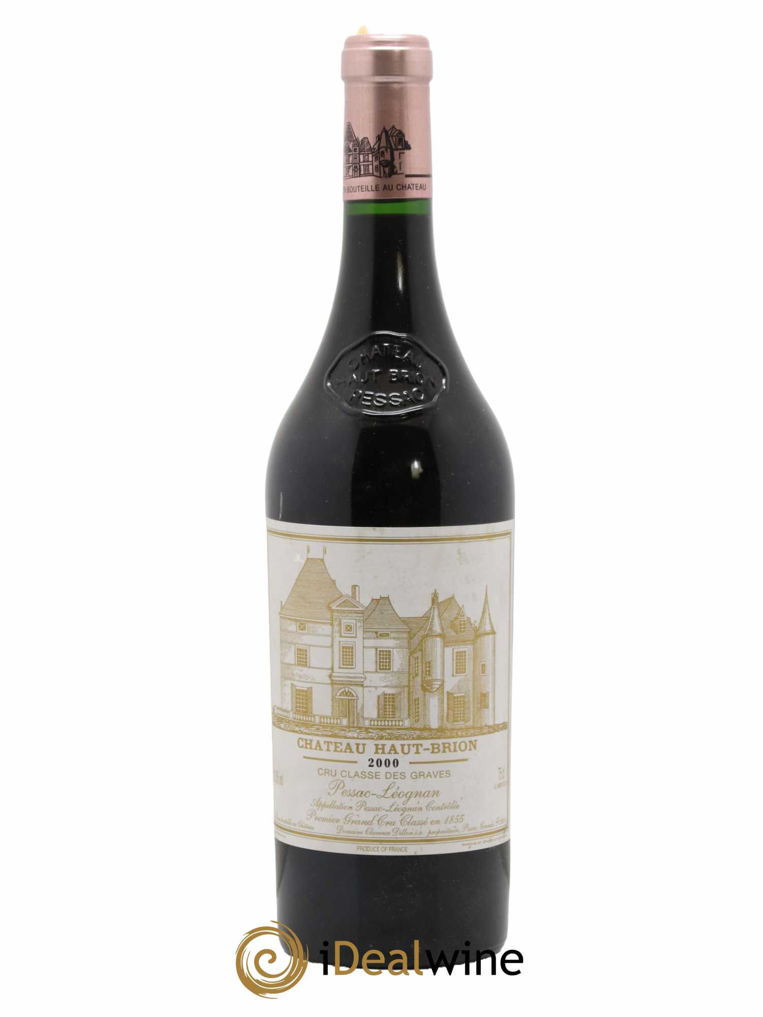 Château Haut Brion 1er Grand Cru Classé 2000 - Lot de 1 bouteille - 0