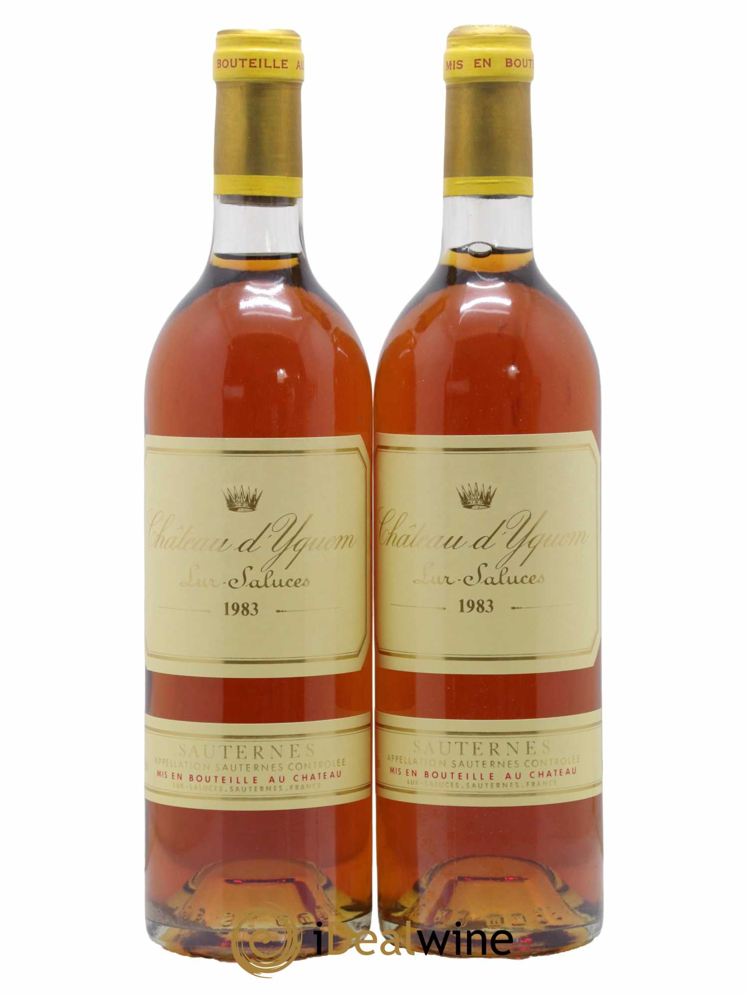 Château d' Yquem 1er Cru Classé Supérieur 1983 - Lotto di 2 bottiglie - 0