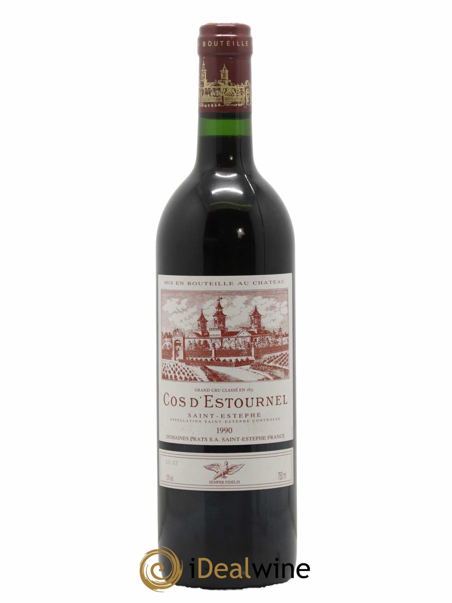Cos d'Estournel 2ème Grand Cru Classé 1990 - Lot de 1 bouteille - 0