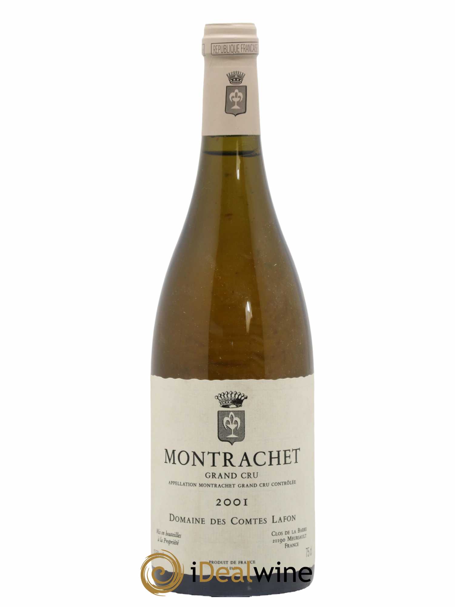 Montrachet Grand Cru Comtes Lafon (Domaine des) 2001 - Lot de 1 bouteille - 0