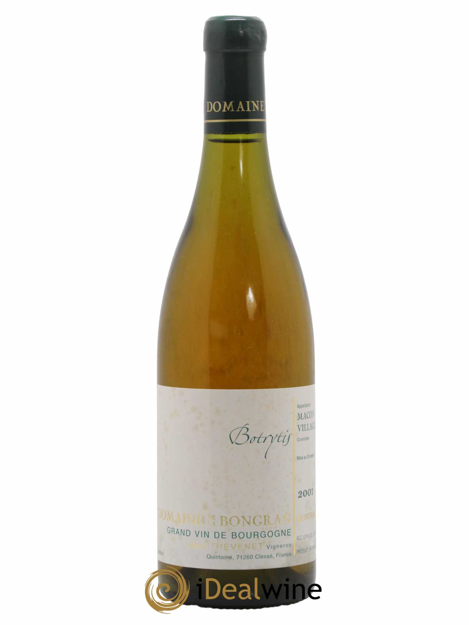 Mâcon Cuvée Botrytis Domaine de la Bongran (J.Thevenet) 2001 - Lotto di 1 bottiglia - 0