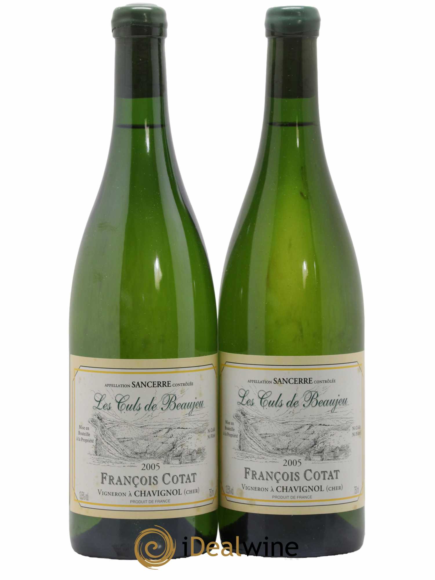 Sancerre Les Culs de Beaujeu François Cotat 2005 - Lot de 2 bouteilles - 0
