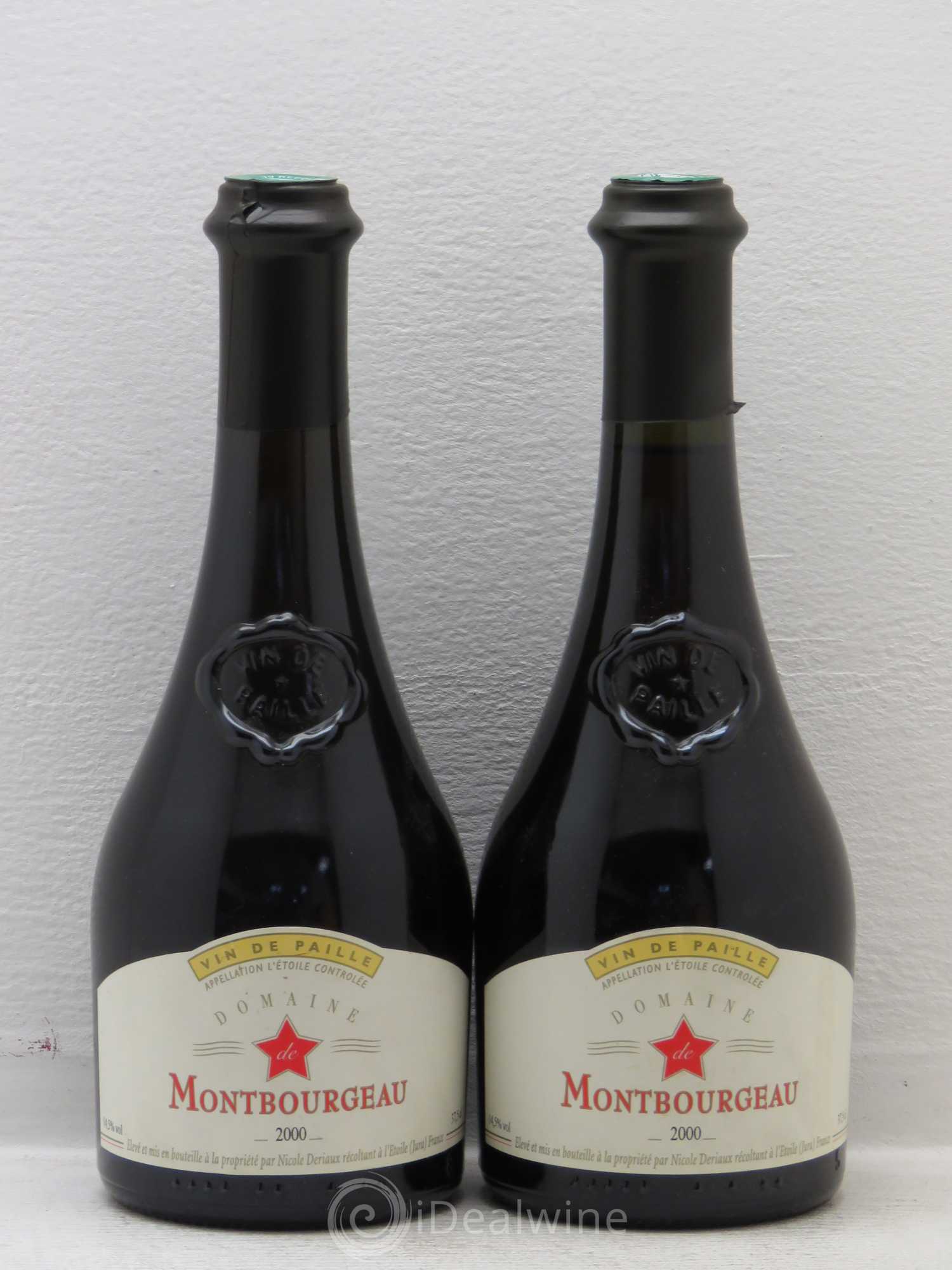 Côtes du Jura Vin de Paille AOC étoile vin de paille Domaine Montbourgeau 2000 - Posten von 2 Demi-Flaschen - 0