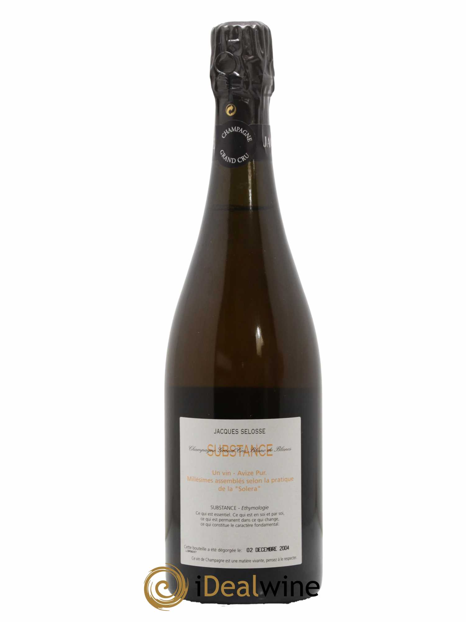 Substance Jacques Selosse - Lot de 1 bouteille - 1