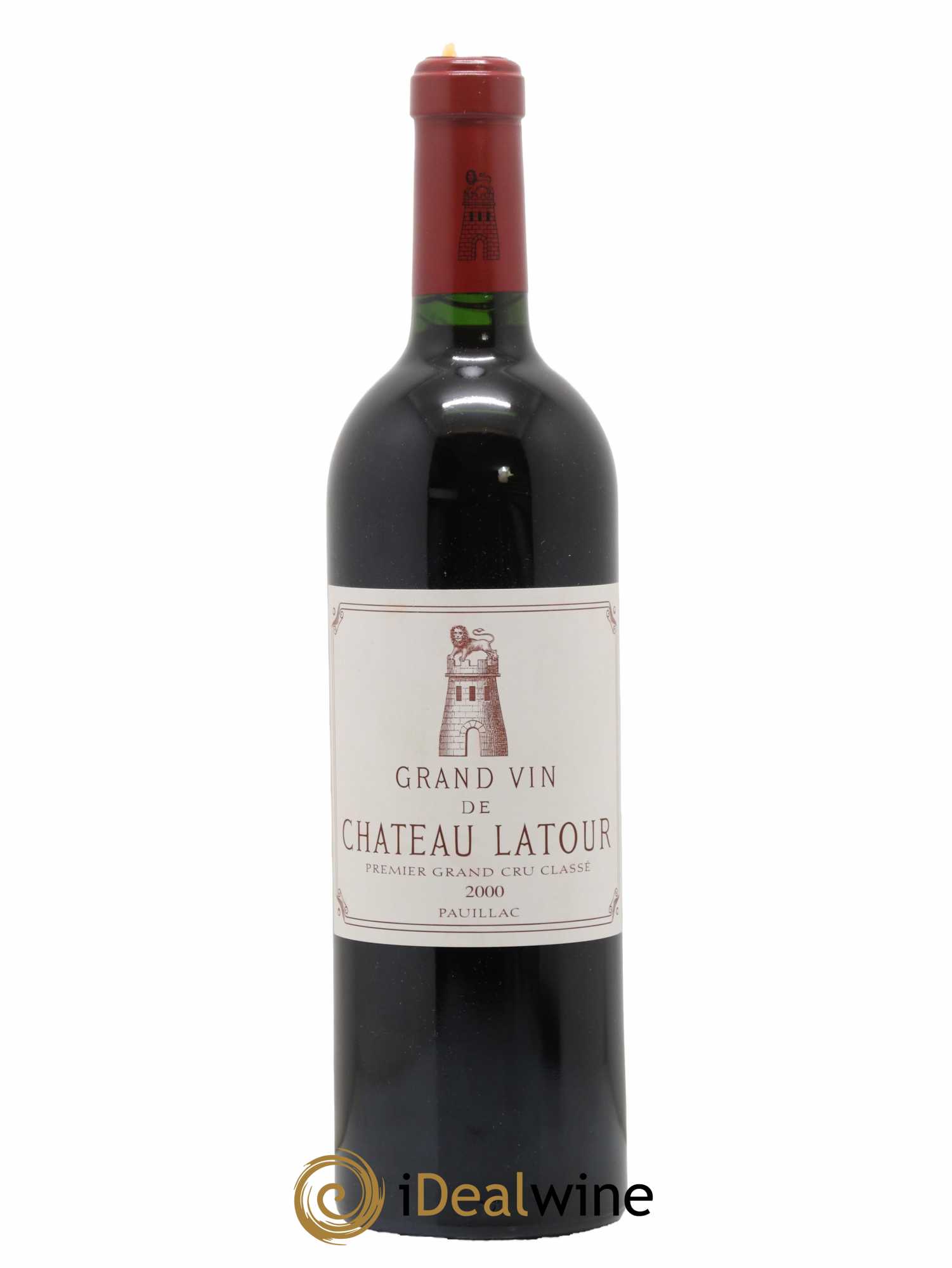 Château Latour 1er Grand Cru Classé 2000 - Lot de 1 bouteille - 0
