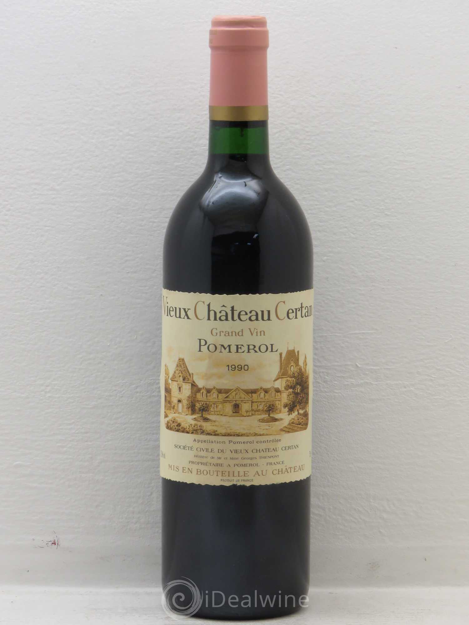 Vieux Château Certan 1990 - Lot de 1 bouteille - 0