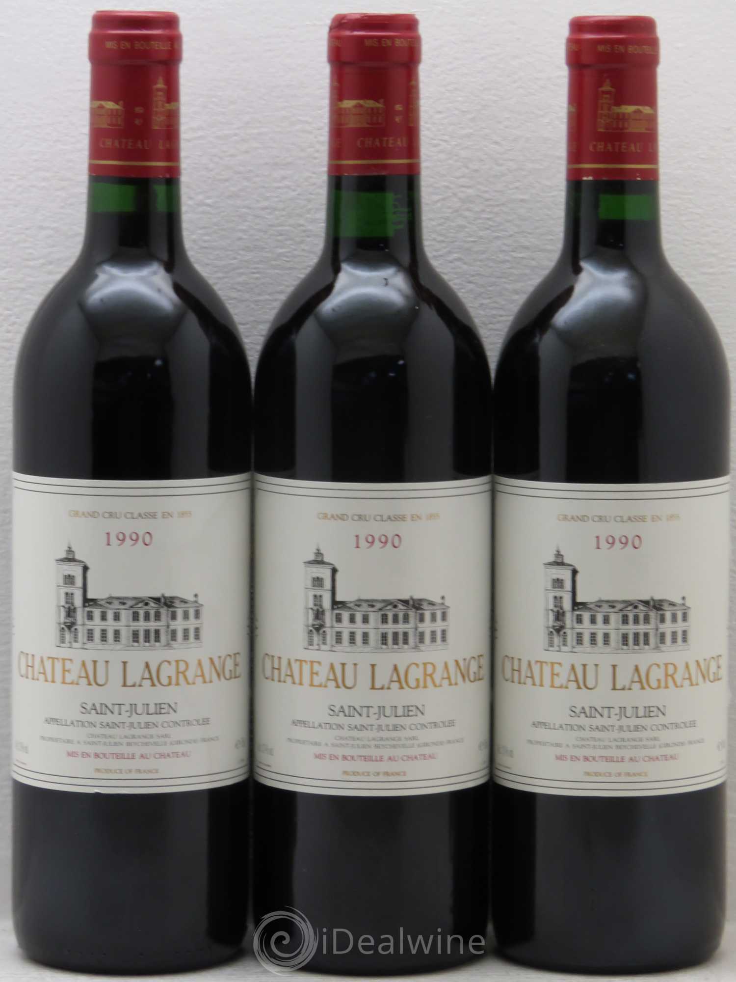 Château Lagrange 3ème Grand Cru Classé 1990 - Lot de 6 bouteilles - 1