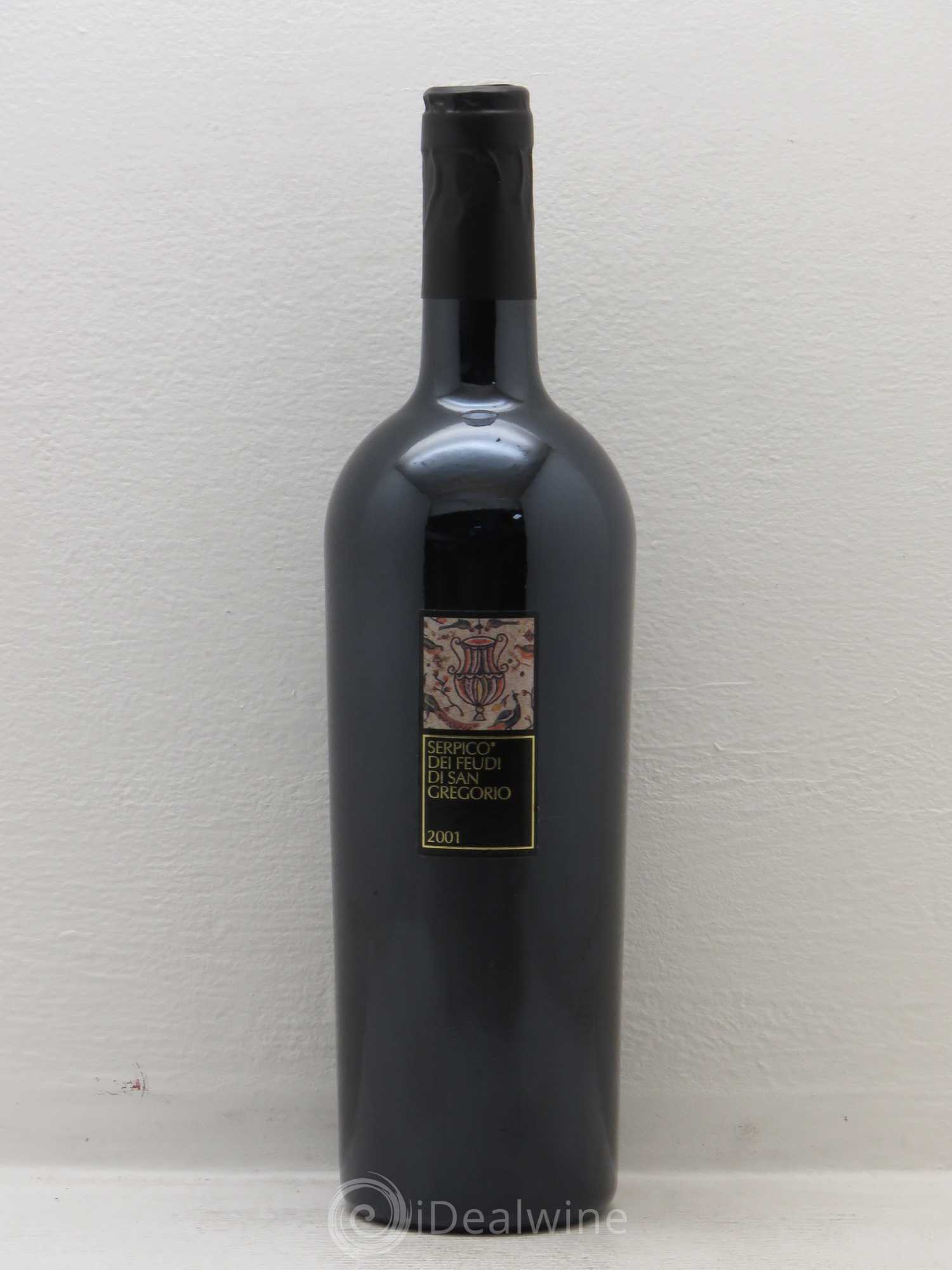 Italie Irpinia Aglianico Rosso IGT Feudi di San Gregorio Serpico 2001 - Posten von 1 Flasche - 0