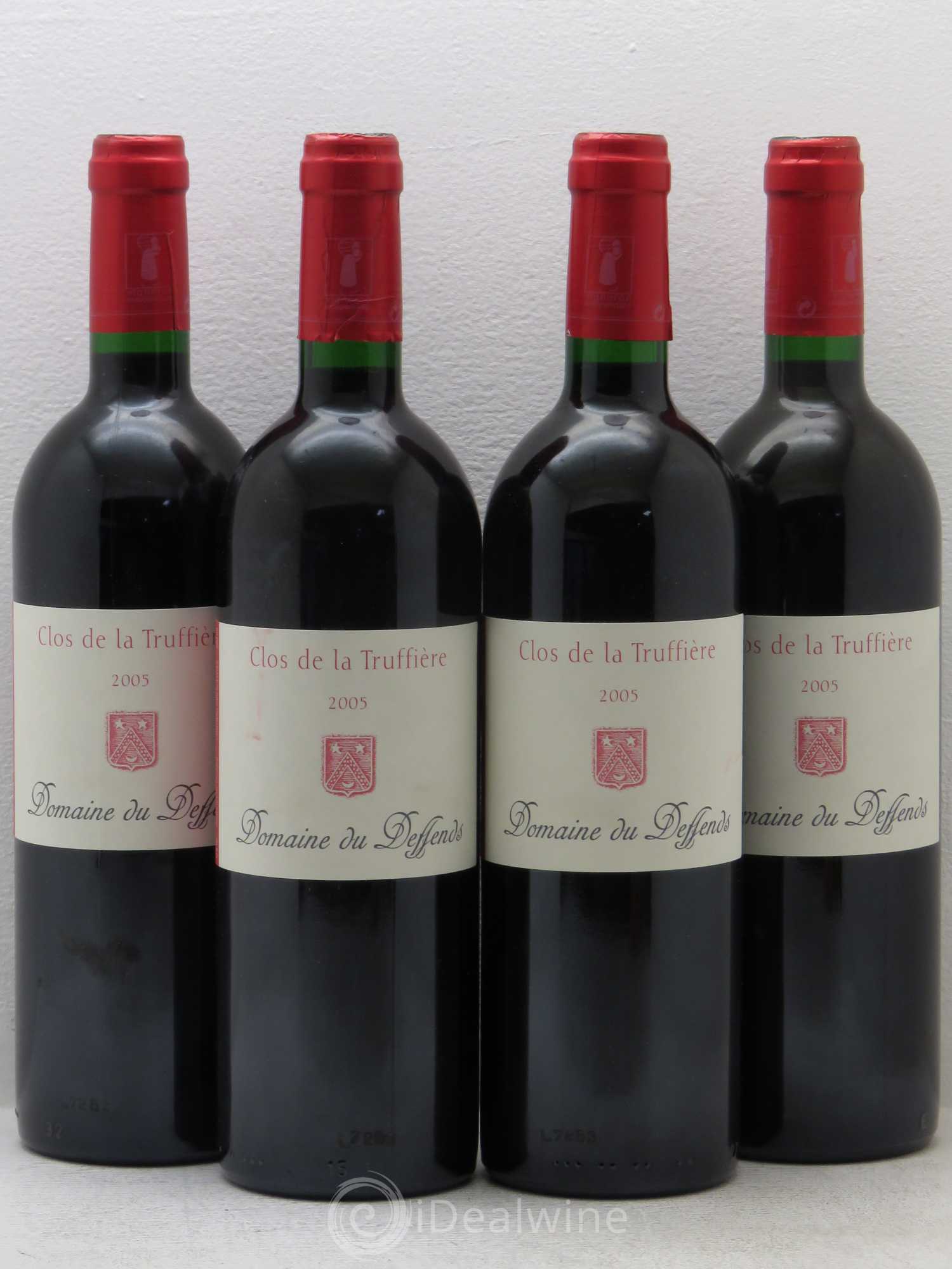 Coteaux Varois en Provence Clos de la Truffière Domaine du Deffends 2005 - Posten von 4 Flaschen - 0