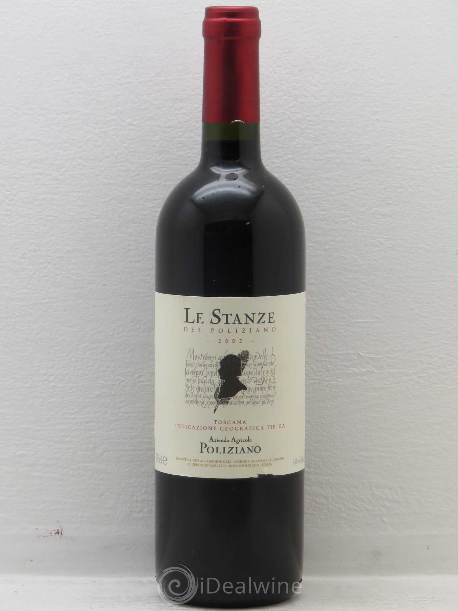 Italie Toscana Igt Poliziano Le Stanze 2002 - Posten von 1 Flasche - 0