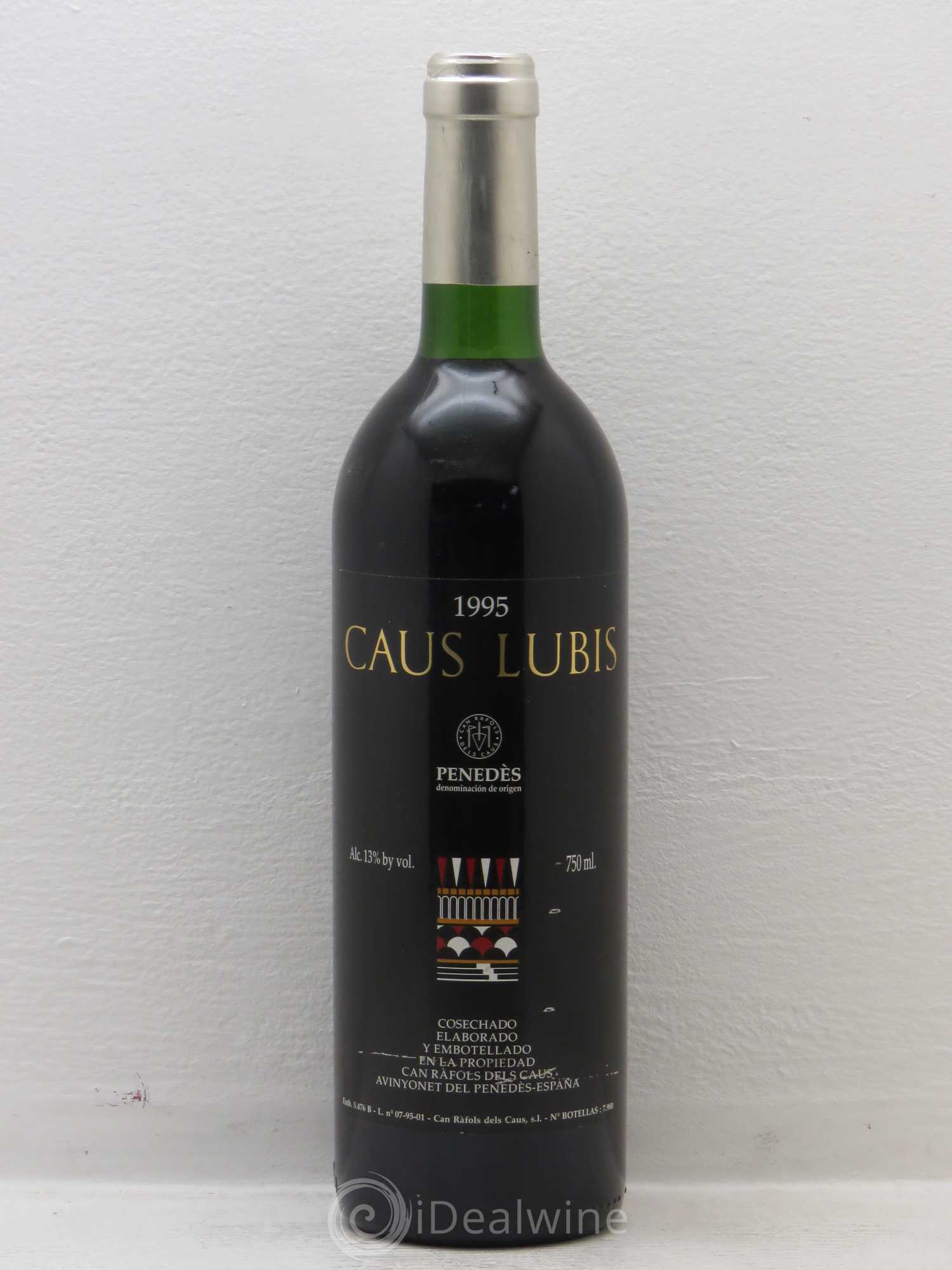 Penedes Can Rafols Dels Caus Gran Caus Caus Lubis 1995 - Posten von 1 Flasche - 0