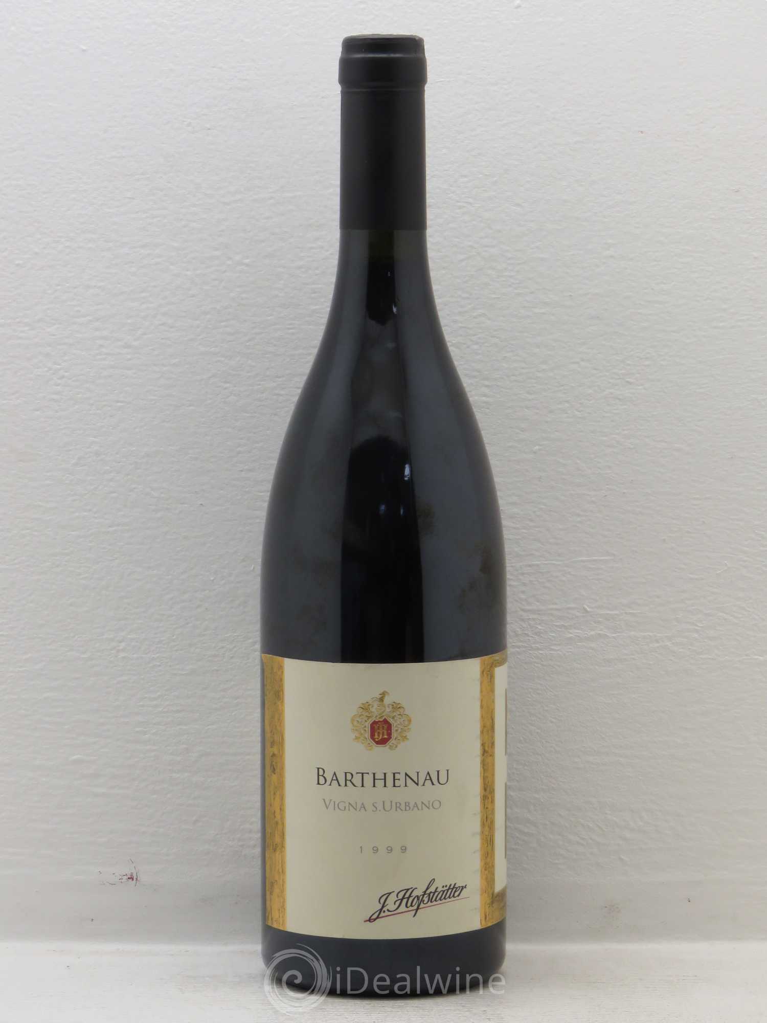 Italie Südtirol Alto Adige Vigna Hoffstätter Barthenau Vigna Urbano 1999 - Posten von 1 Flasche - 0