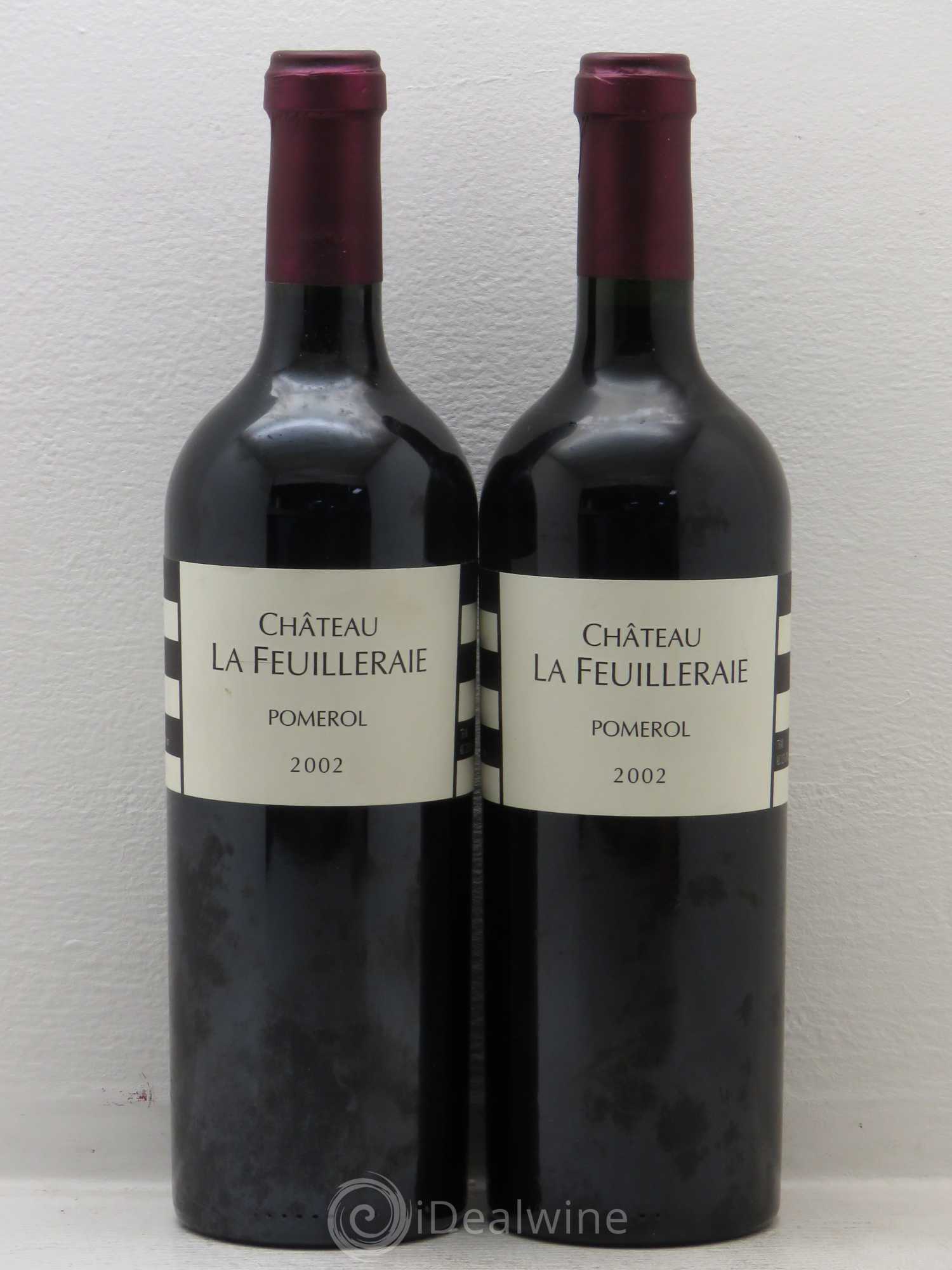 Pomerol Château La Feuilleraie 2002 - Posten von 2 Flaschen - 0