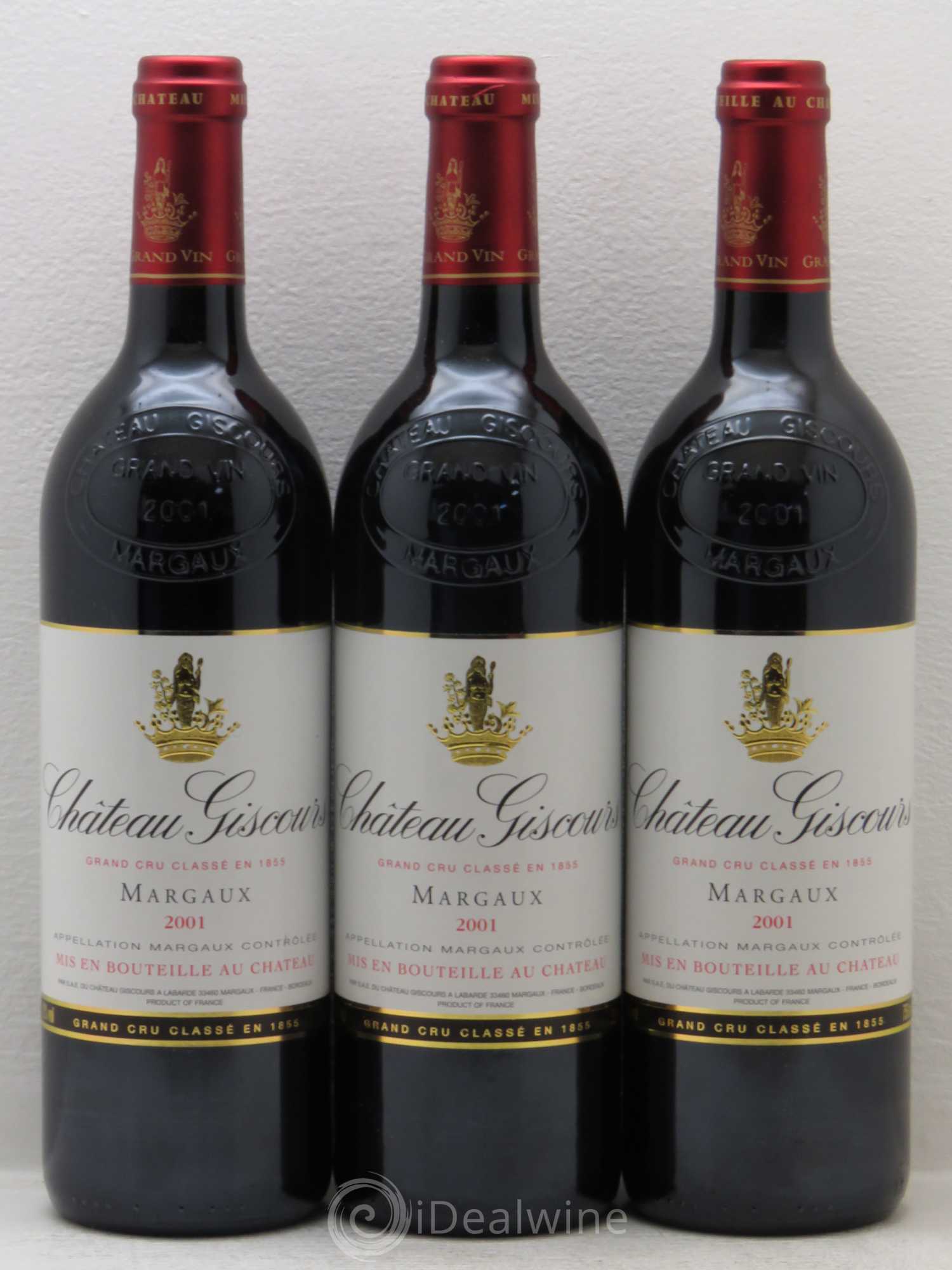 Château Giscours 3ème Grand Cru Classé 2001 - Lot de 6 bouteilles - 2