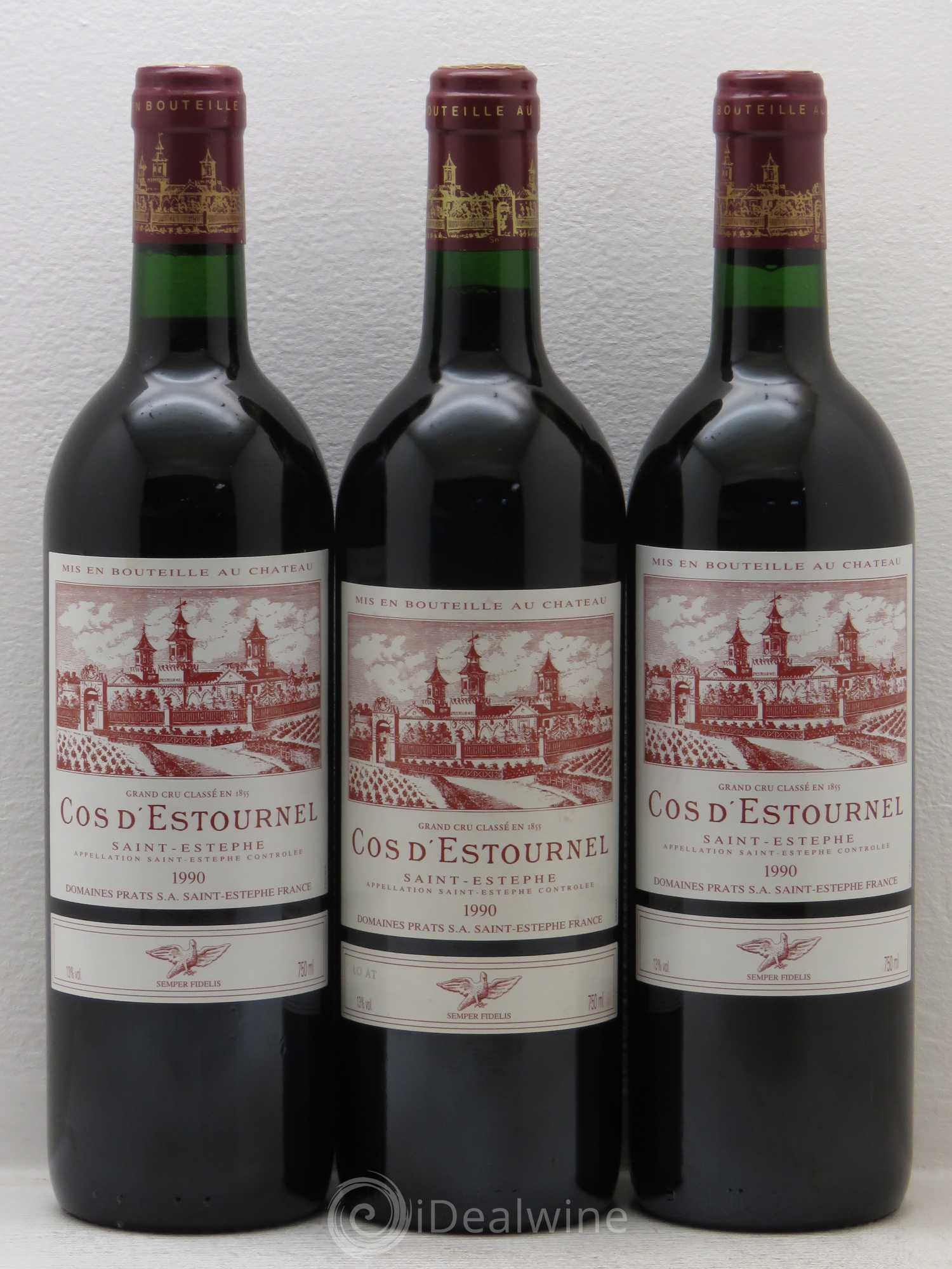 Cos d'Estournel 2ème Grand Cru Classé 1990 - Lot de 6 bouteilles - 2
