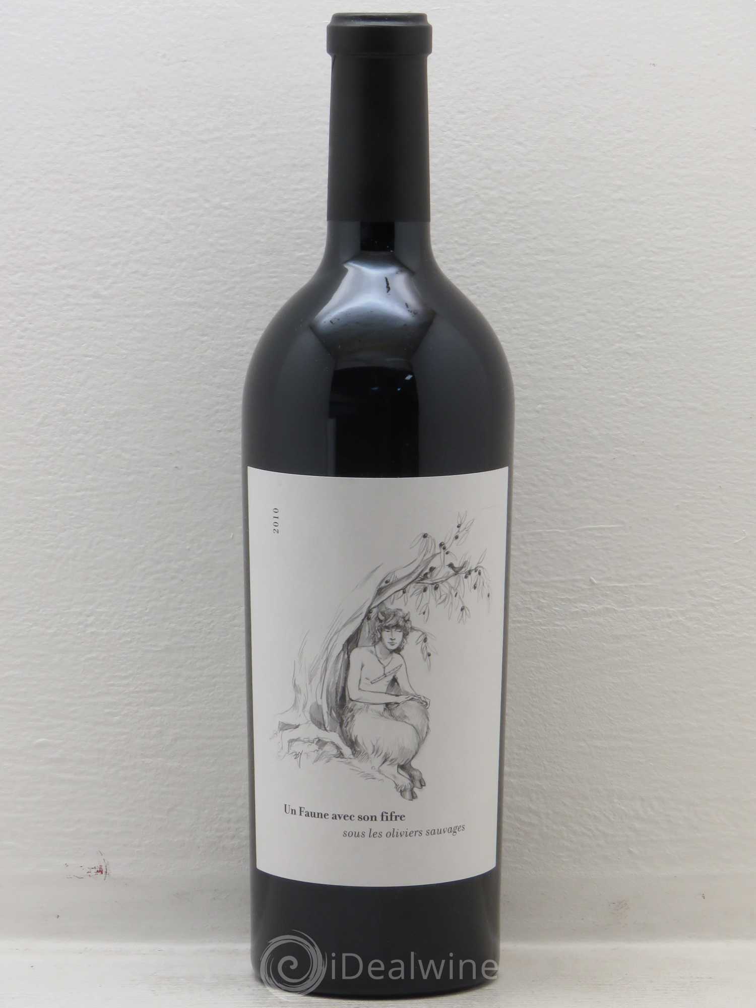 Côtes Catalanes (anciennement IGP Pyrénées Orientales) Clos des Fées Un faune avec son Fifre Hervé Bizeul 2010 - Lot de 1 bouteille - 0