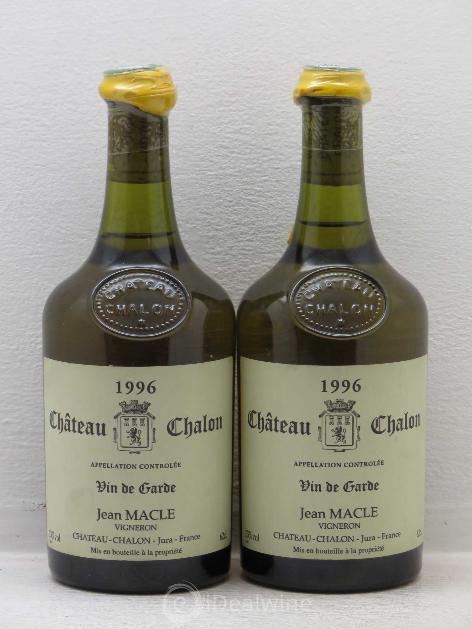 Château-Chalon Jean Macle 1996 - Lot de 2 bouteilles - 0