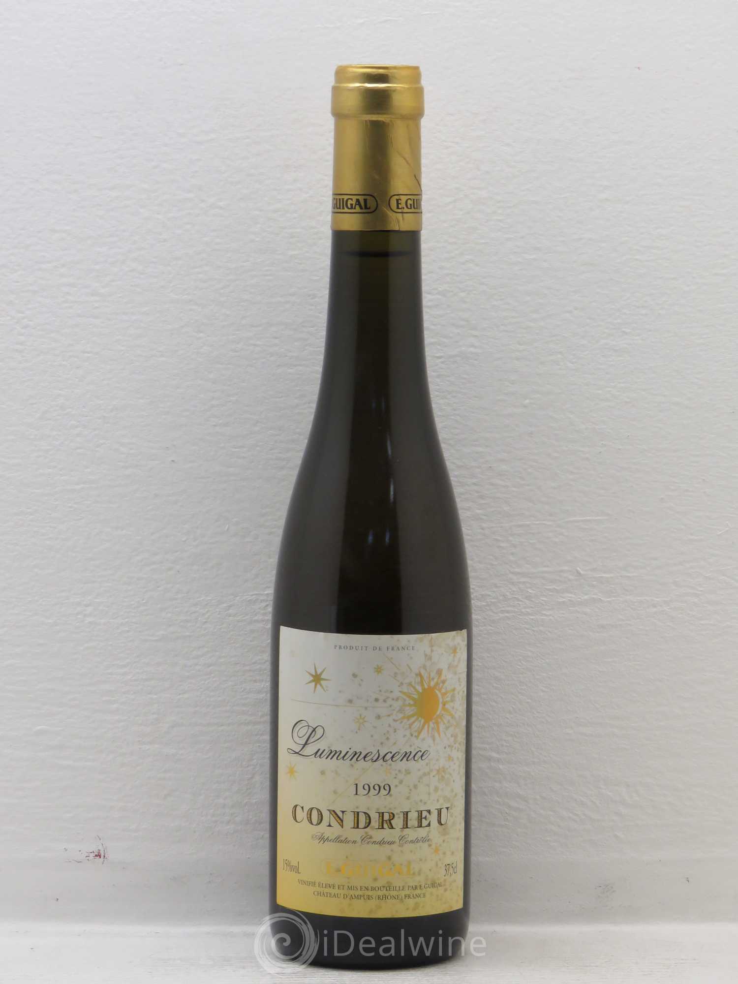 Condrieu Luminescence Guigal 1999 - Posten von 1 Demi-Flasche - 0