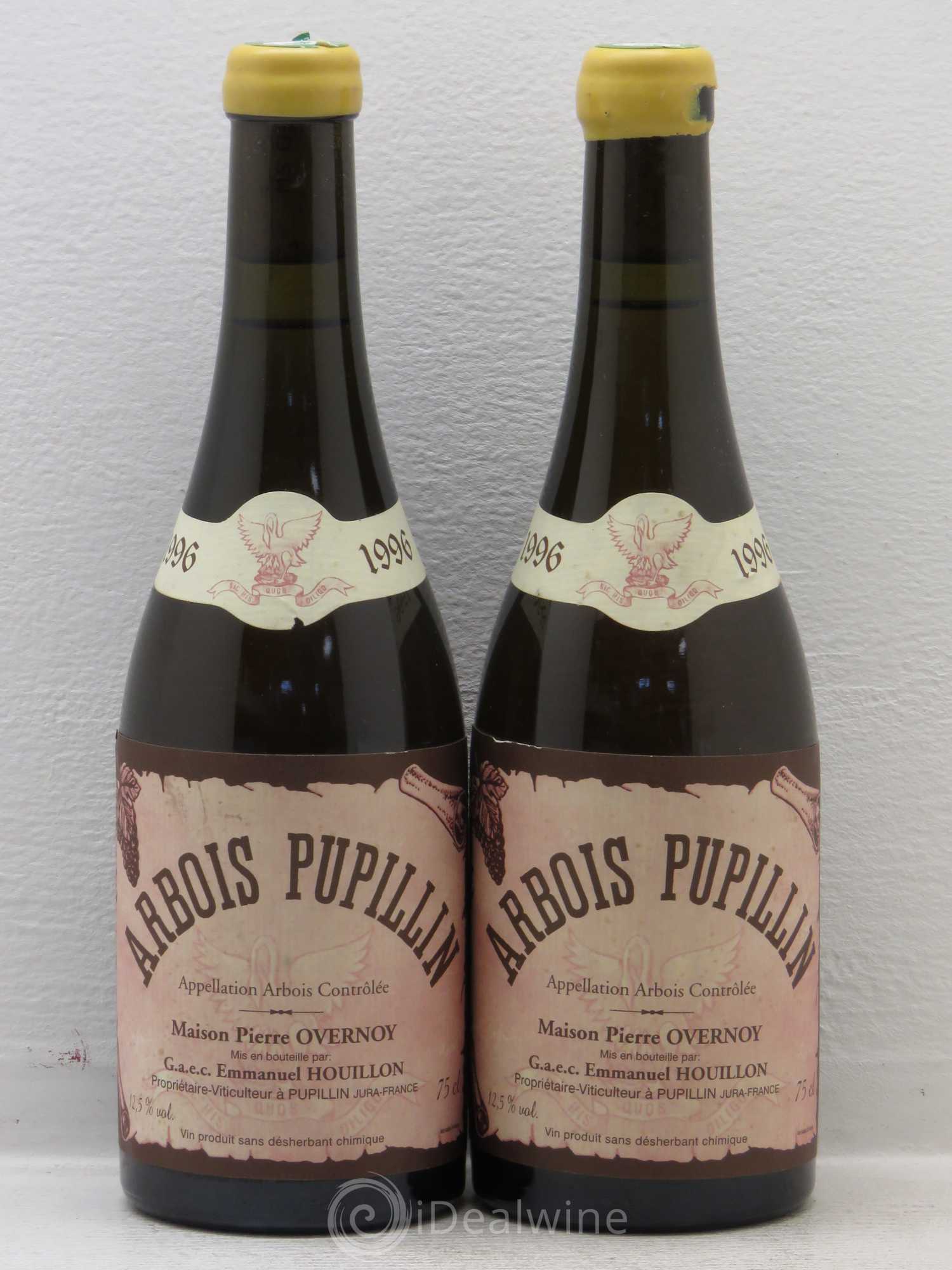 Arbois-Pupillin Savagnin (cire jaune) Overnoy-Houillon (Domaine) Savagnin 50cl 1996 - Lotto di 2 bottiglie - 0