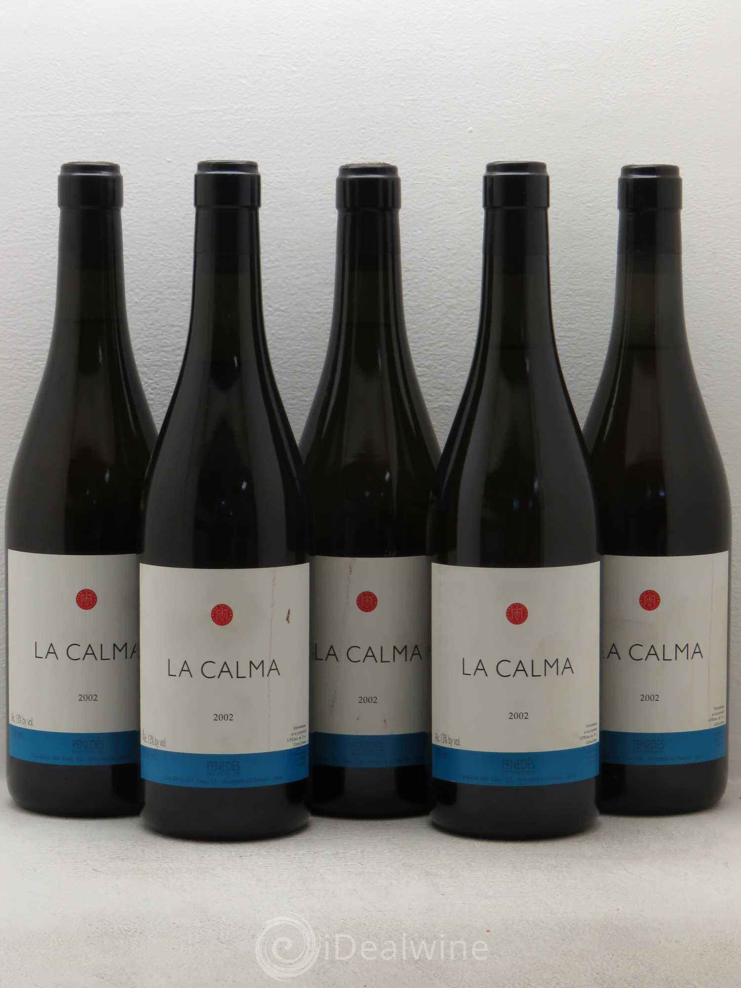 Espagne Penedès D.O Can Rafols Dels Caus La Calma 2002 - Posten von 5 Flaschen - 0