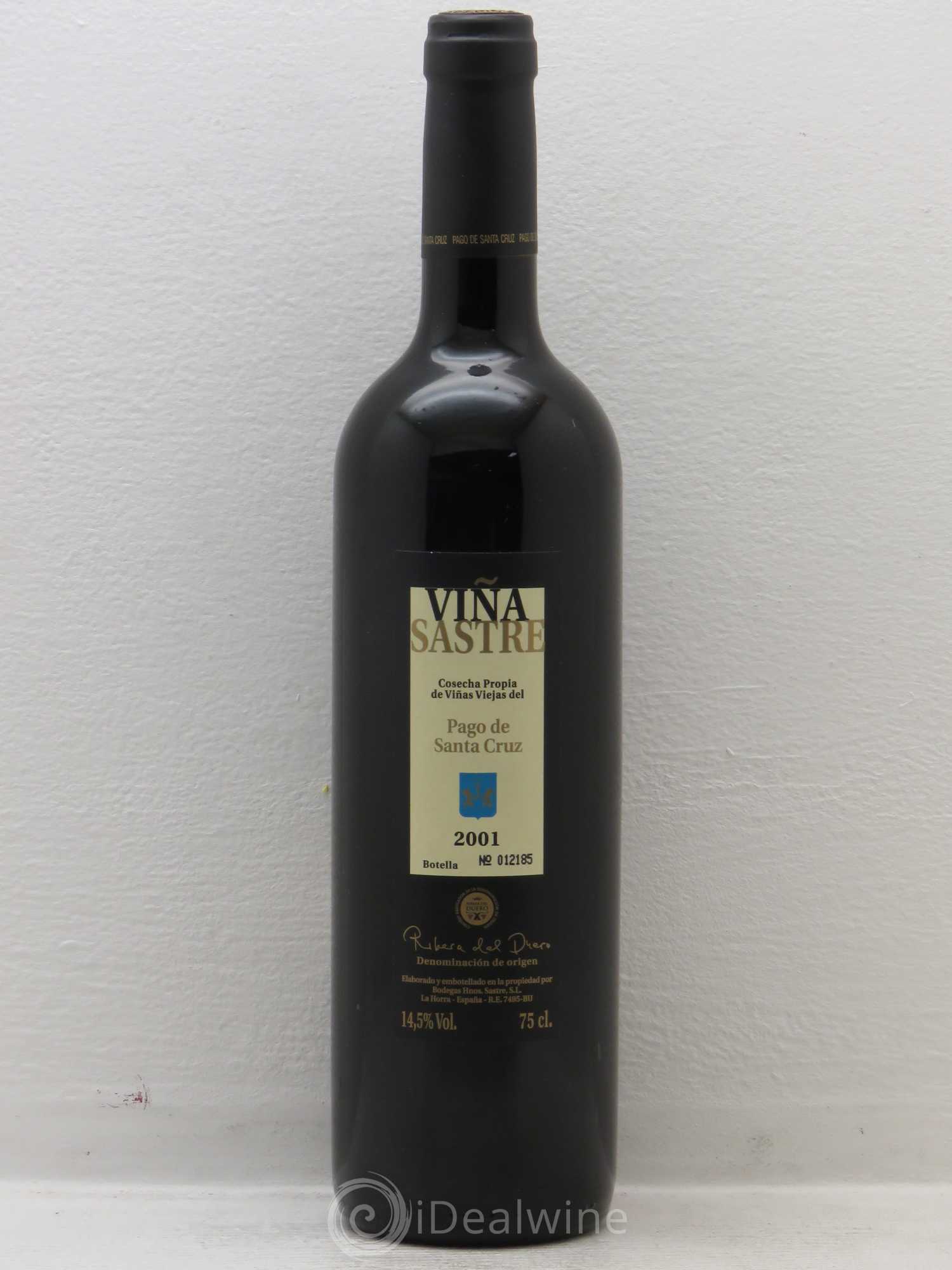 Ribera Del Duero DO 2001 - Posten von 1 Flasche - 0