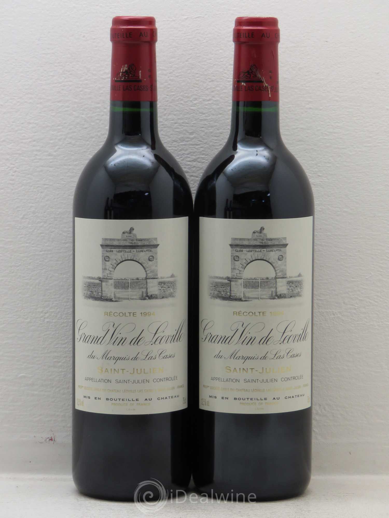 Château Léoville Las Cases 2ème Grand Cru Classé 1994 - Lot de 4 bouteilles - 1