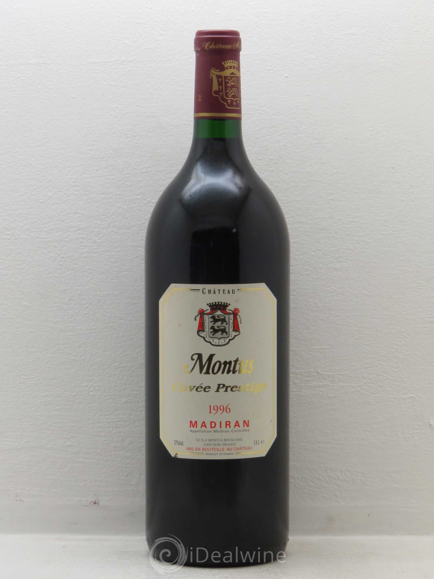 Madiran Château Montus-Prestige Alain Brumont 1996 - Lot de 1 magnum - 0