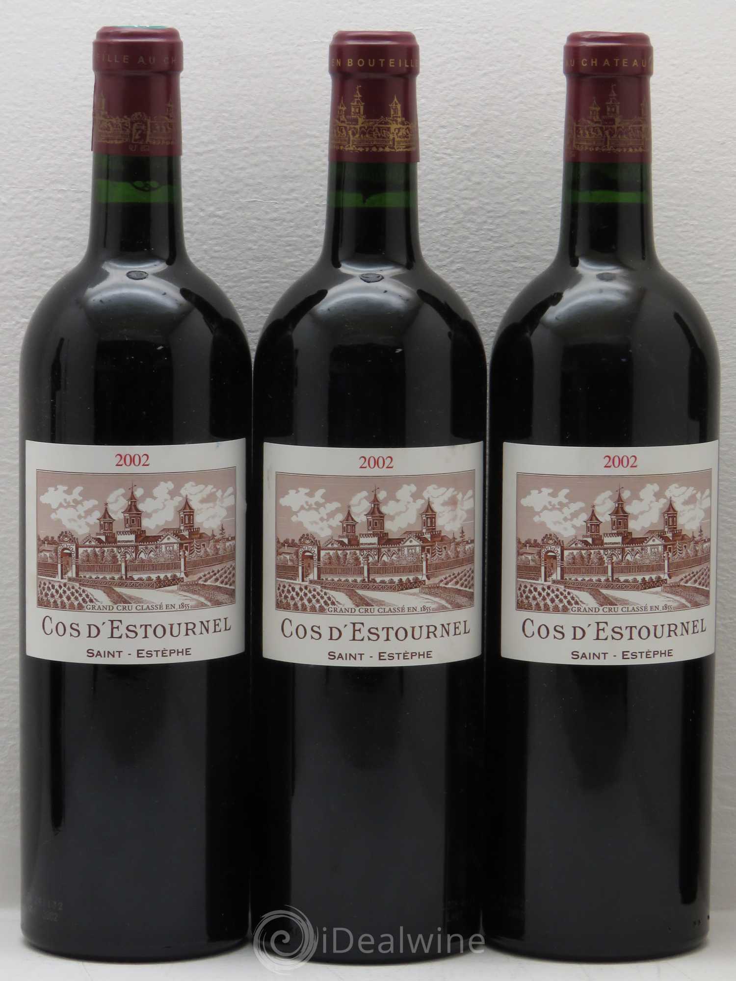 Cos d'Estournel 2ème Grand Cru Classé 2002 - Lot de 5 bouteilles - 1