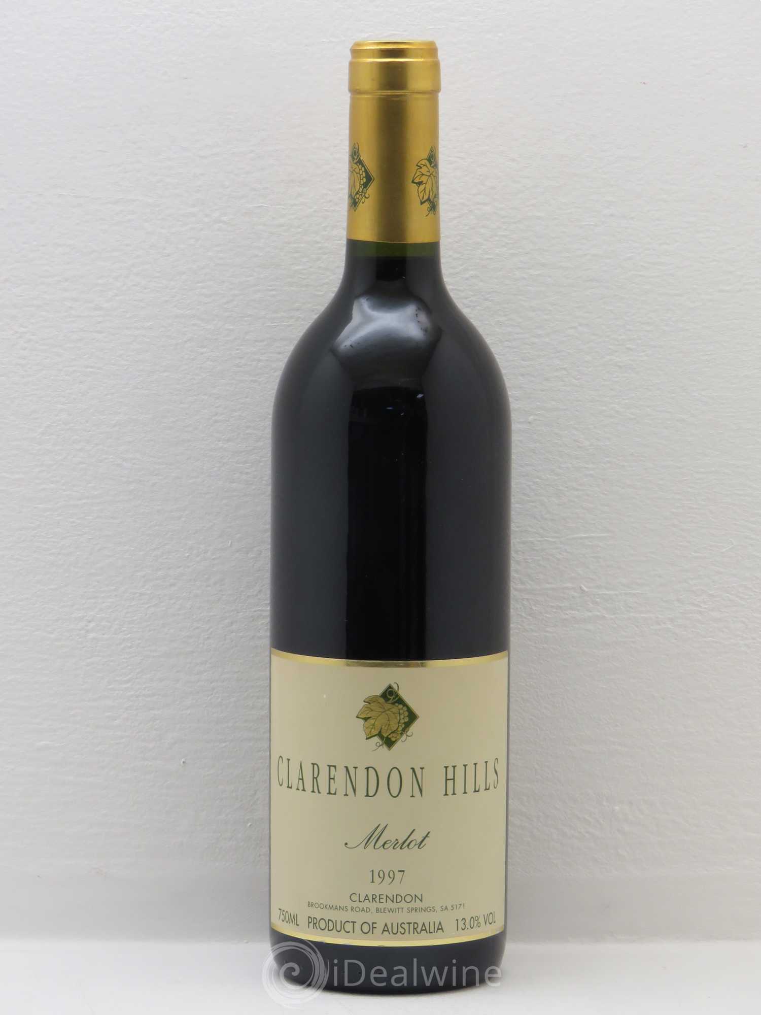 Australie Clarendon Hills Merlot 1997 - Posten von 1 Flasche - 0