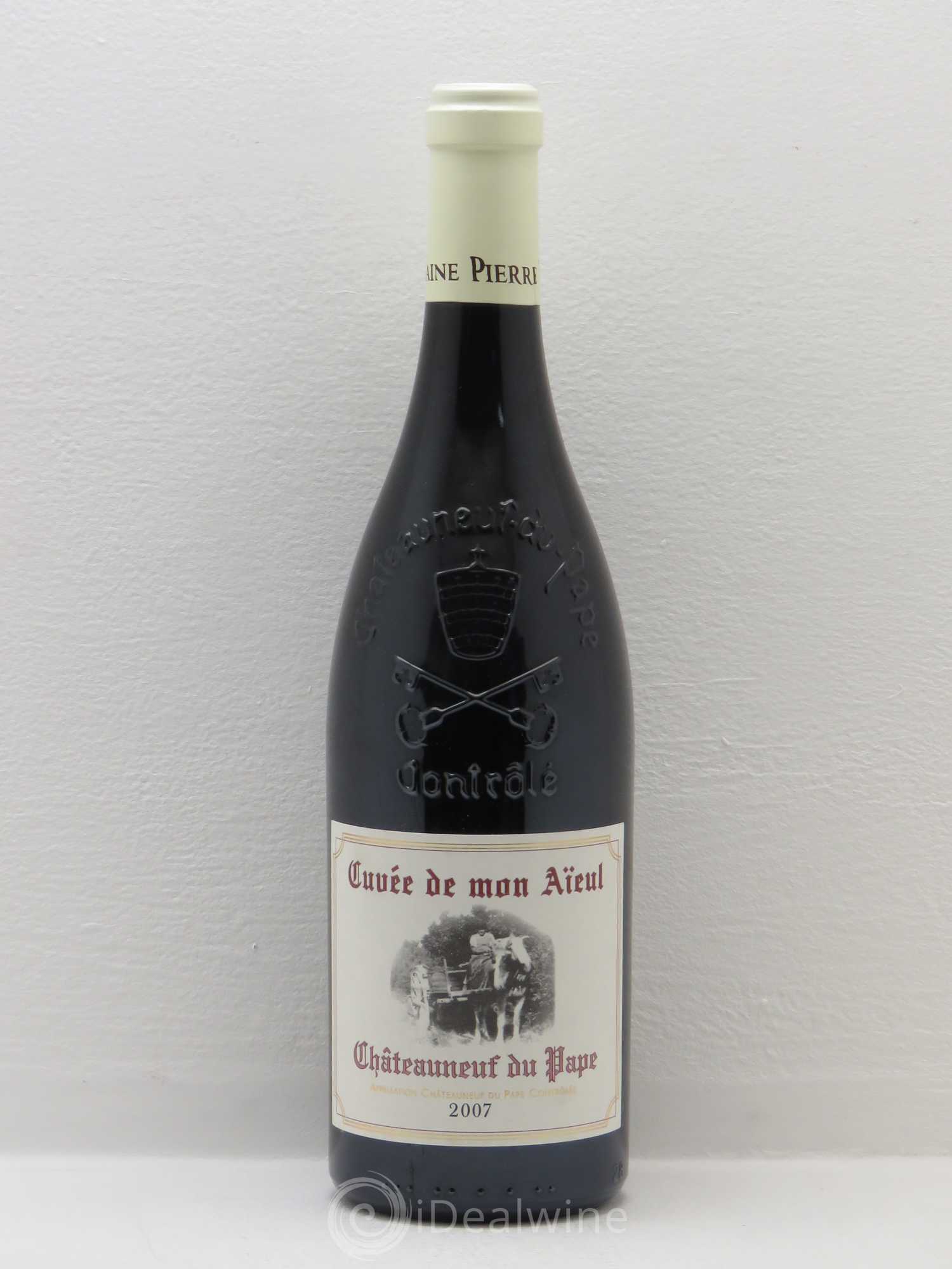 Châteauneuf-du-Pape Cuvée de mon Aïeul Pierre Usseglio & Fils 2007 - Lot de 1 bouteille - 0
